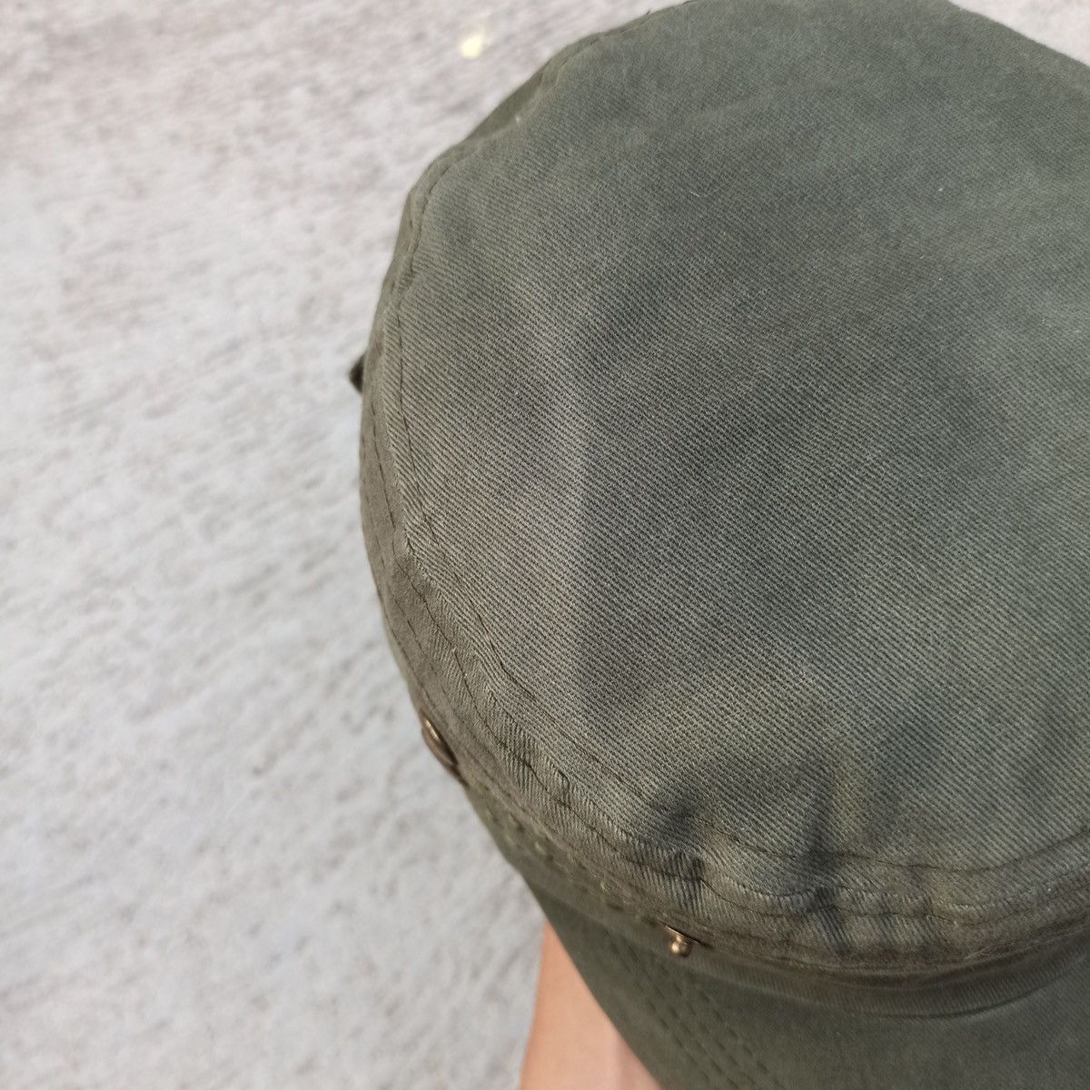 Unsound Rags Army green cadet hat. Unique design Size ONE SIZE - 11 Thumbnail