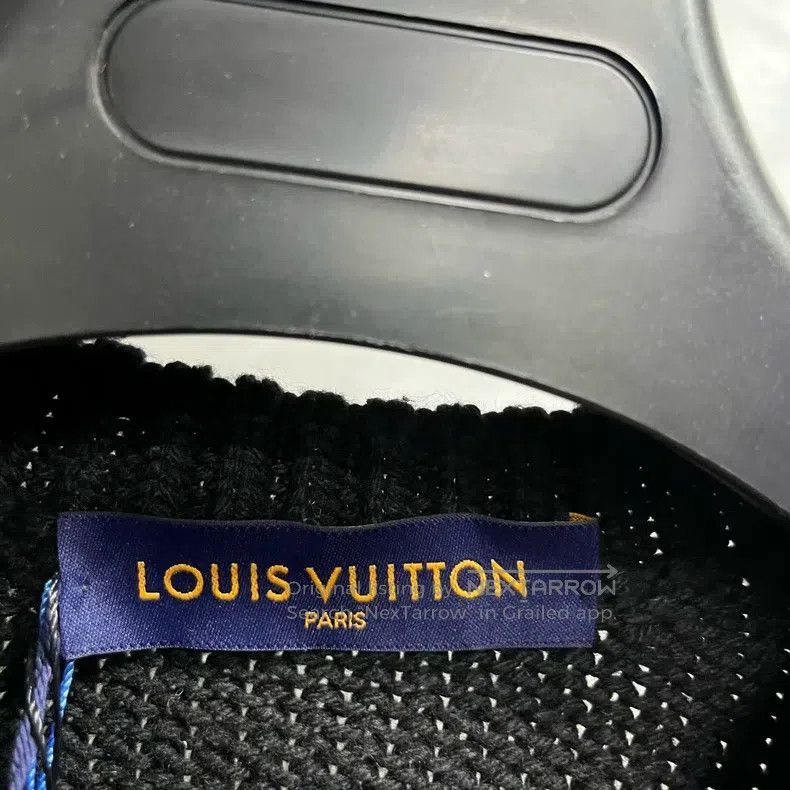 Louis Vuitton Louis Vuitton The latest Black Logo Intarsia Football Shor Size US XXL / EU 58 / 5 - 2 Thumbnail