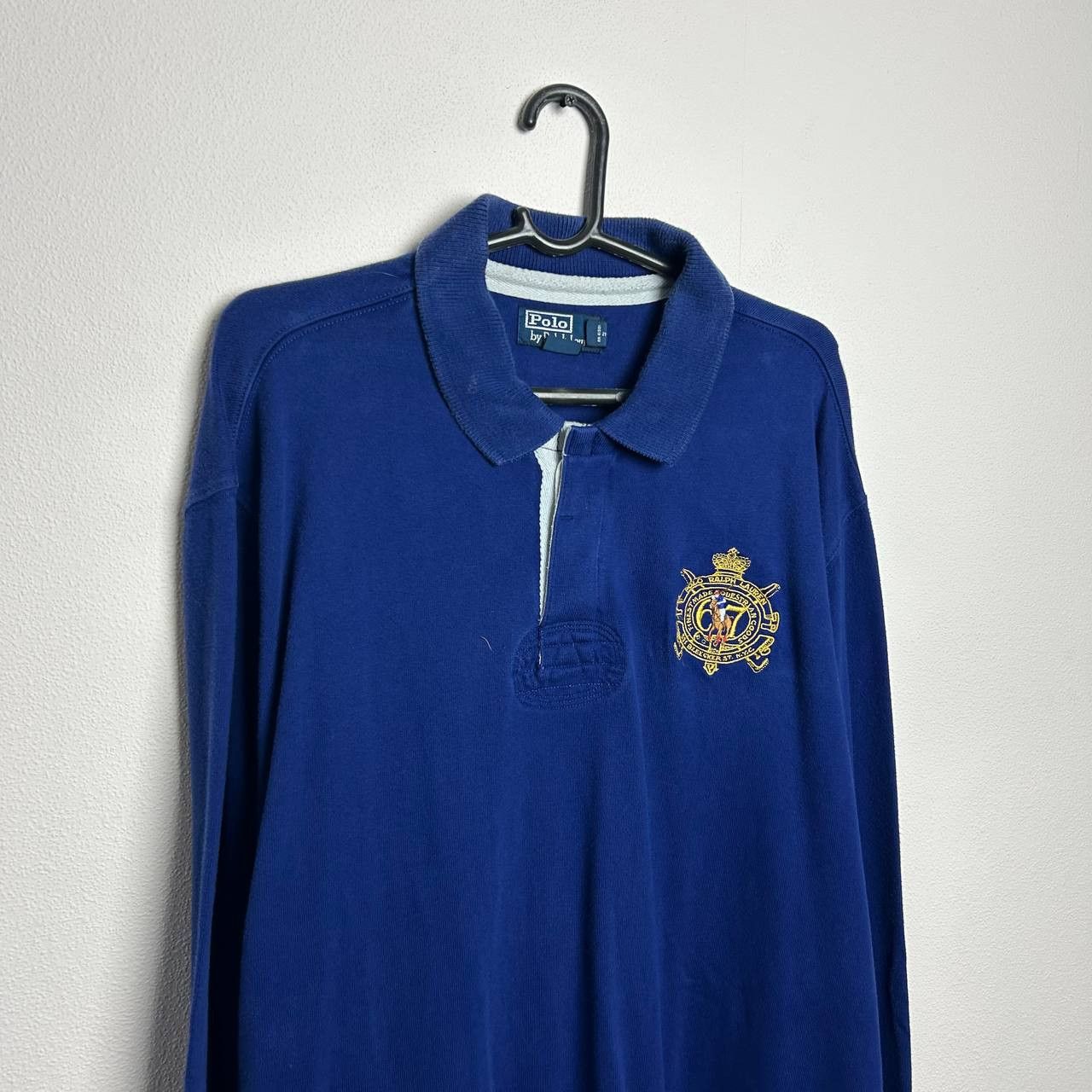Polo Ralph Lauren Vintage Polo Ralph Lauren Big log rugby 2000slongsleeve Size US XXL / EU 58 / 5 - 2 Thumbnail