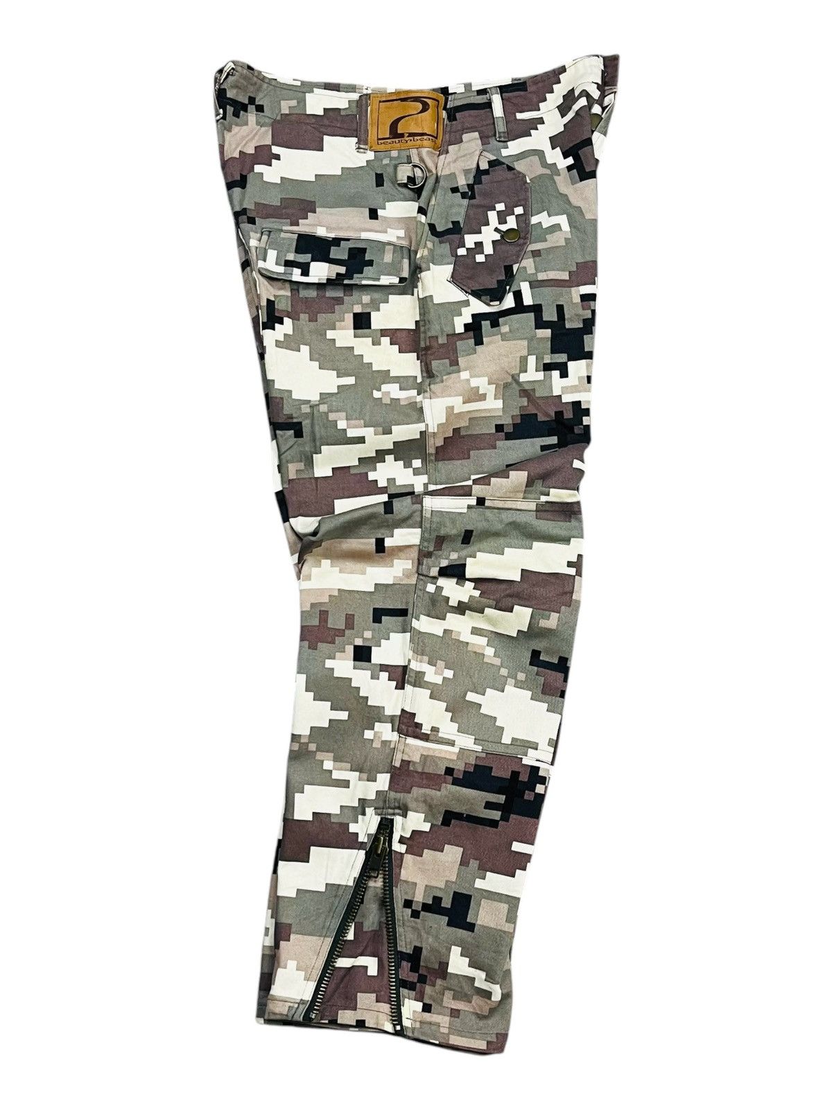 Beauty Beast 1990s B:B Digital Camo Pants Size US 30 / EU 46 - 3 Thumbnail