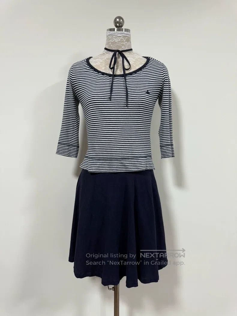 Vivienne Westwood Vivienne Westwood Nautical Stripe Tie Front Seven-Eighth S Size S / US 4 / IT 40 - 1 Thumbnail