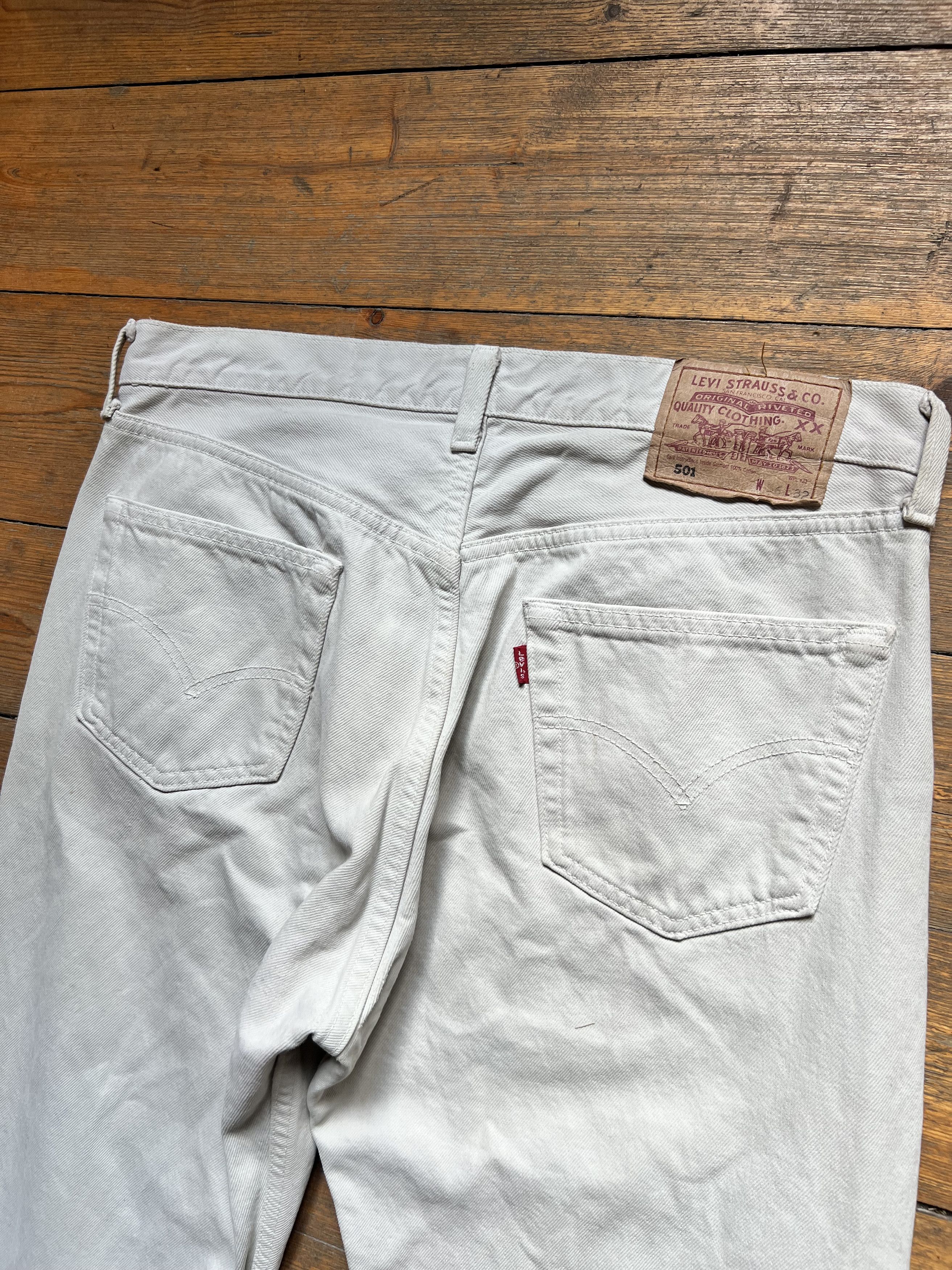 Levi's Vintage Clothing Levis Vintage Denime Heavy Chino Jeans Pants Size US 36 / EU 52 - 5 Thumbnail