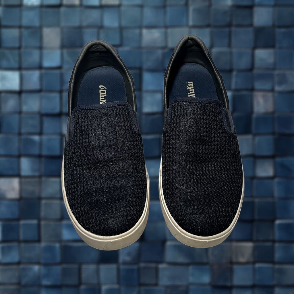 Olukai Olukai Lae'ahi Slip-on Sneakers Men's Blue Size 10 Comfort Casual Size US 10 / EU 43 - 1 Thumbnail