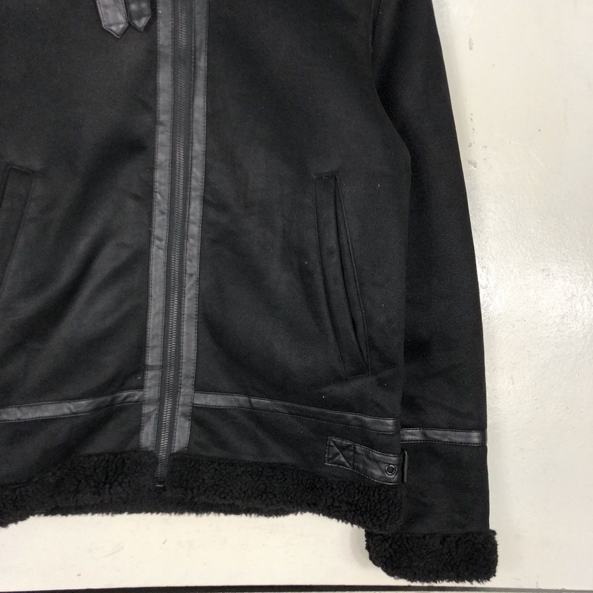 Other × Zara Sherpa Sherling Sheepskin Style Jackets Size US S / EU 44-46 / 1 - 4 Thumbnail
