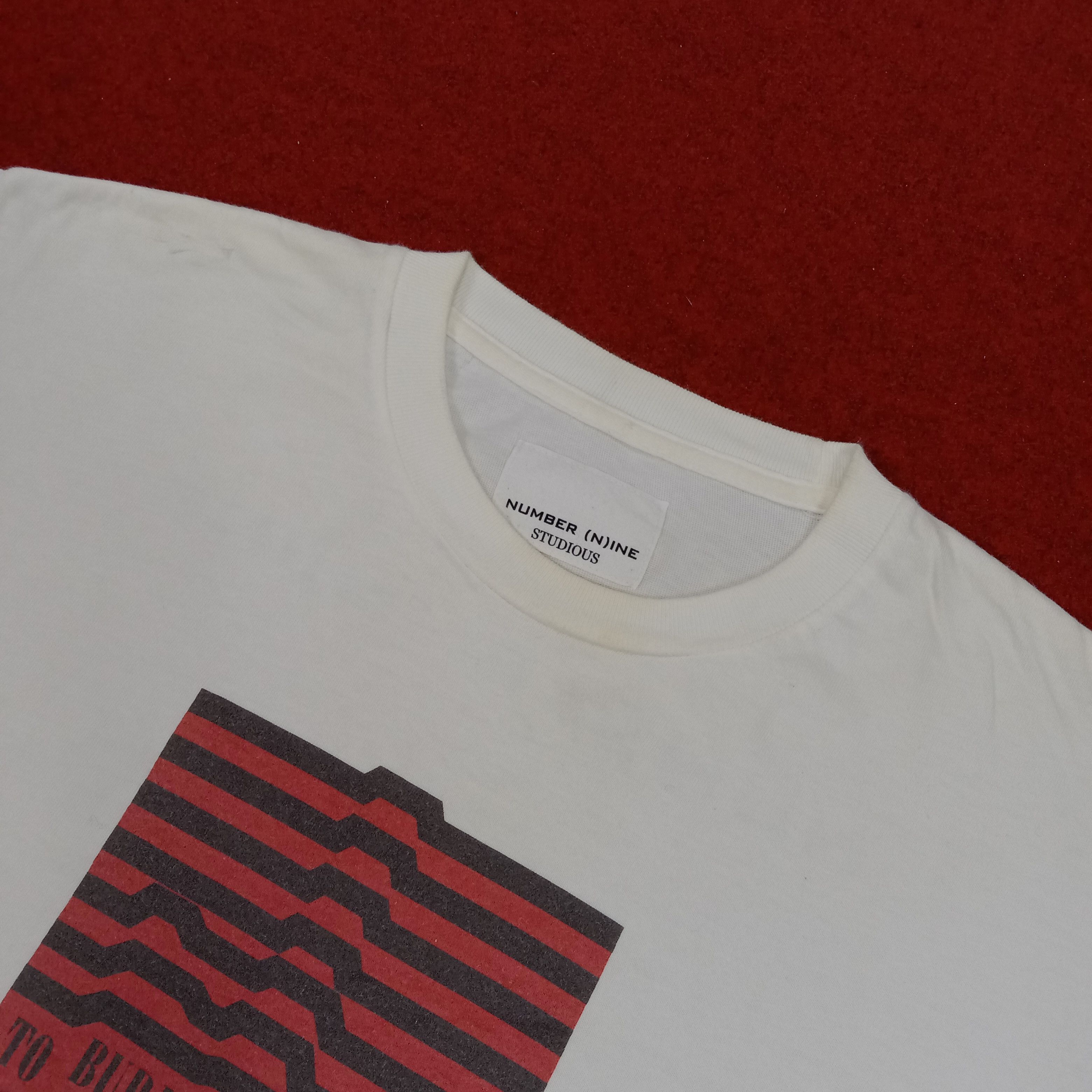 Number (N)ine × Vintage Number Nine Japanese Brand Streetwear Style Tshirt dp1 Size US L / EU 52-54 / 3 - 6 Thumbnail