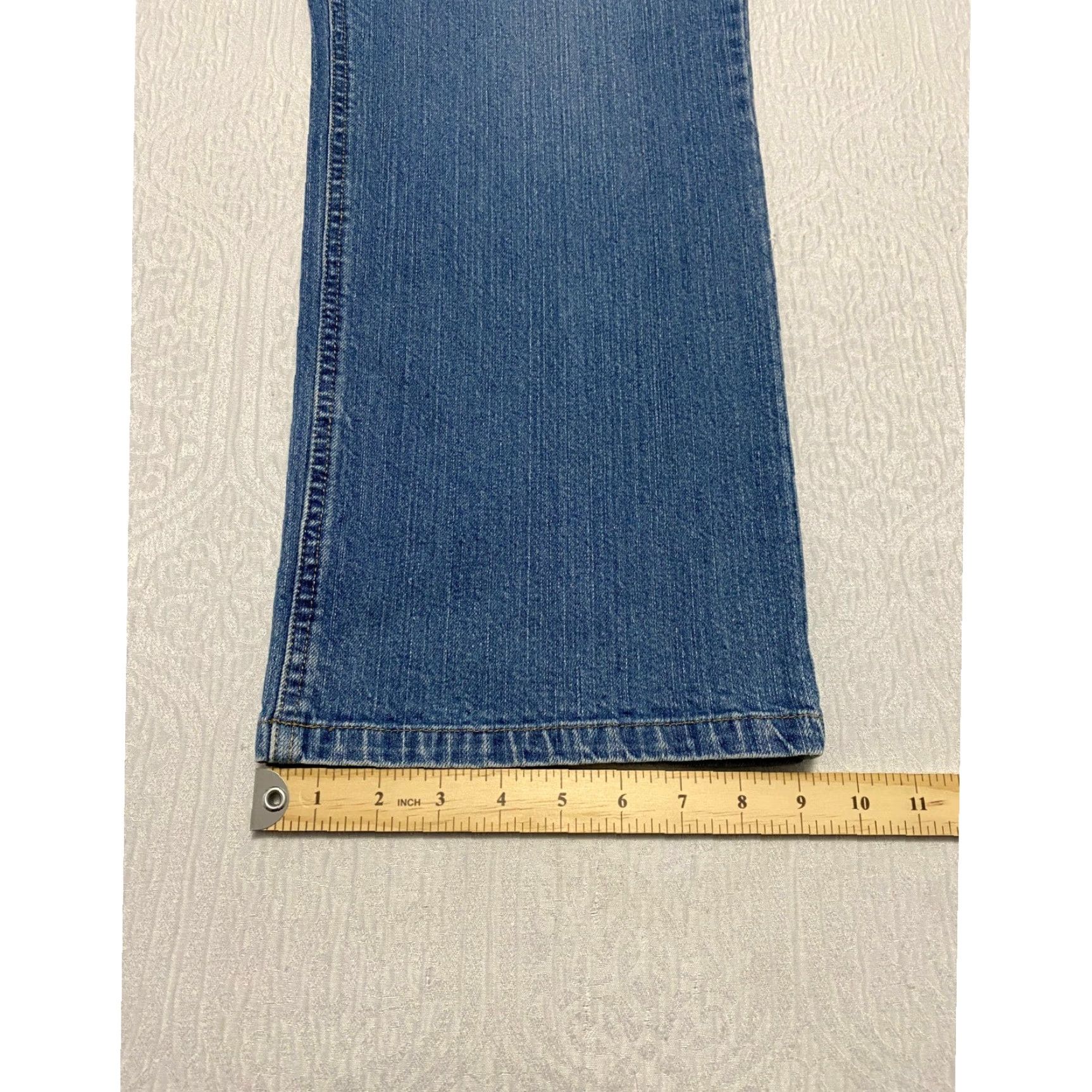Route 66 VINTAGE Route 66 Bootcut Jeans Women's Plus Size 18 Short Blue 36x27 Casual Denim Pockets Comfort Size 40" / US 18 - 8 Thumbnail
