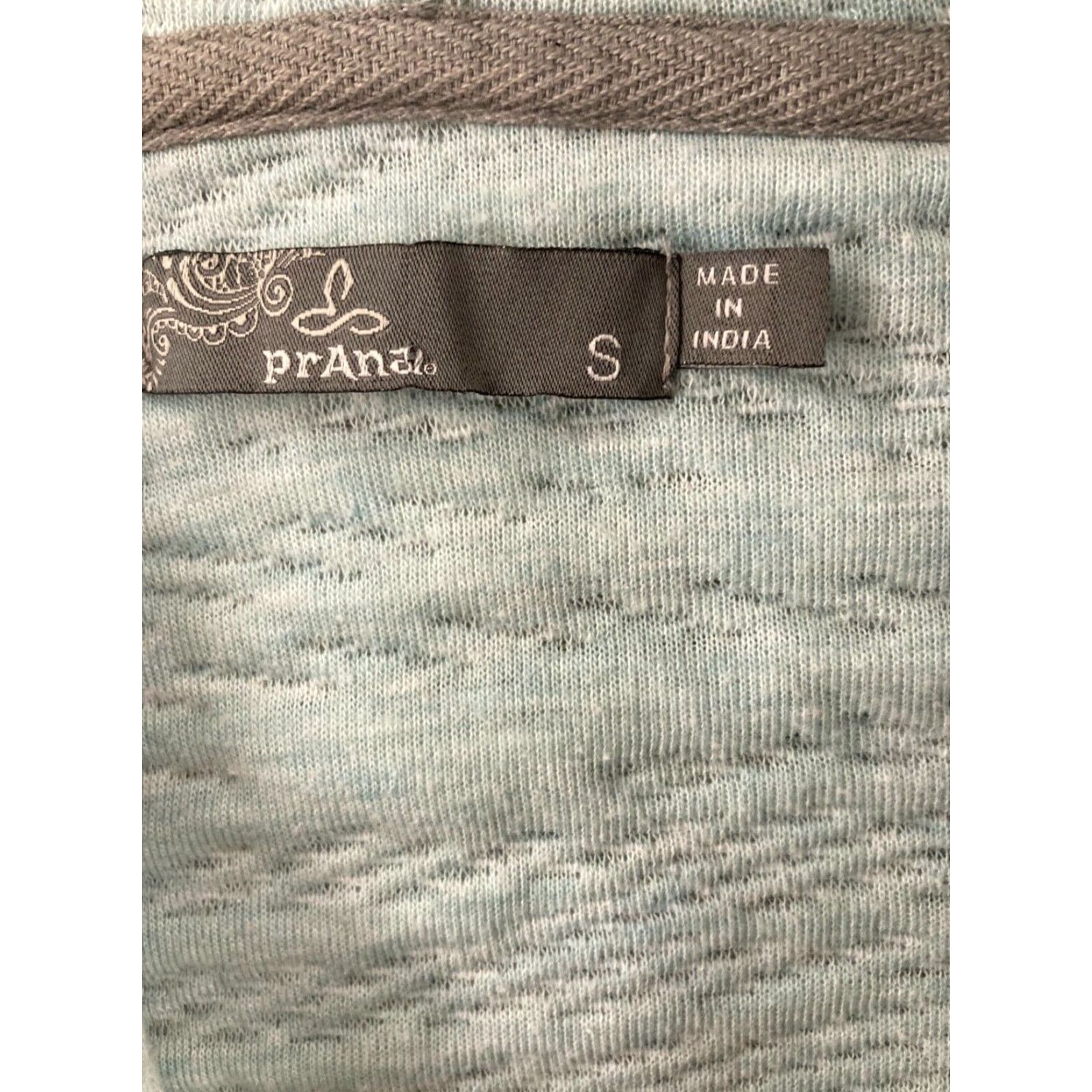 Prana prAna Women's Gray Full Zip Fleece Hoodie Long Sleeve Small Outdoor Activewear Size S / US 4 / IT 40 - 4 Thumbnail