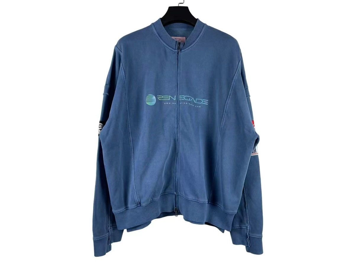 Martine Rose Martine Rose AW25 Zip Up Panelled Sweatshirt Size US M / EU 48-50 / 2 - 1 Thumbnail