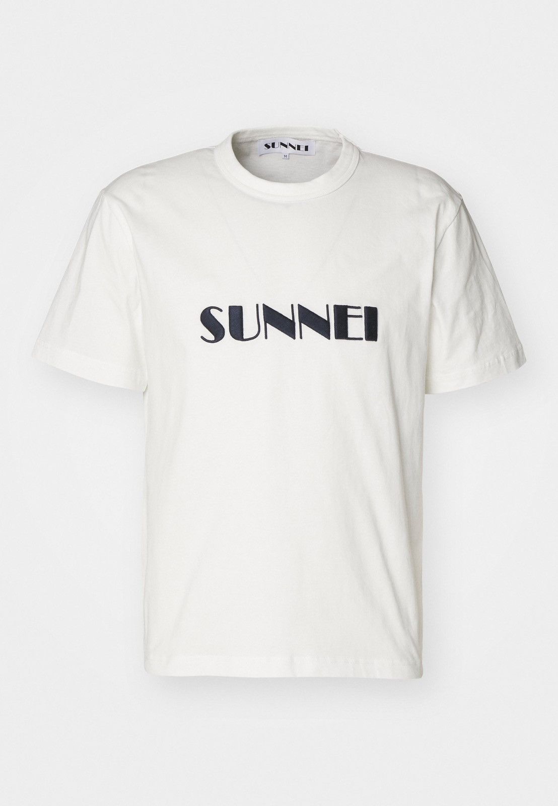 Sunnei !DS! SS23 Sunnei Logo Embroidered Classic White T-Shirt Size US S / EU 44-46 / 1 - 2 Thumbnail