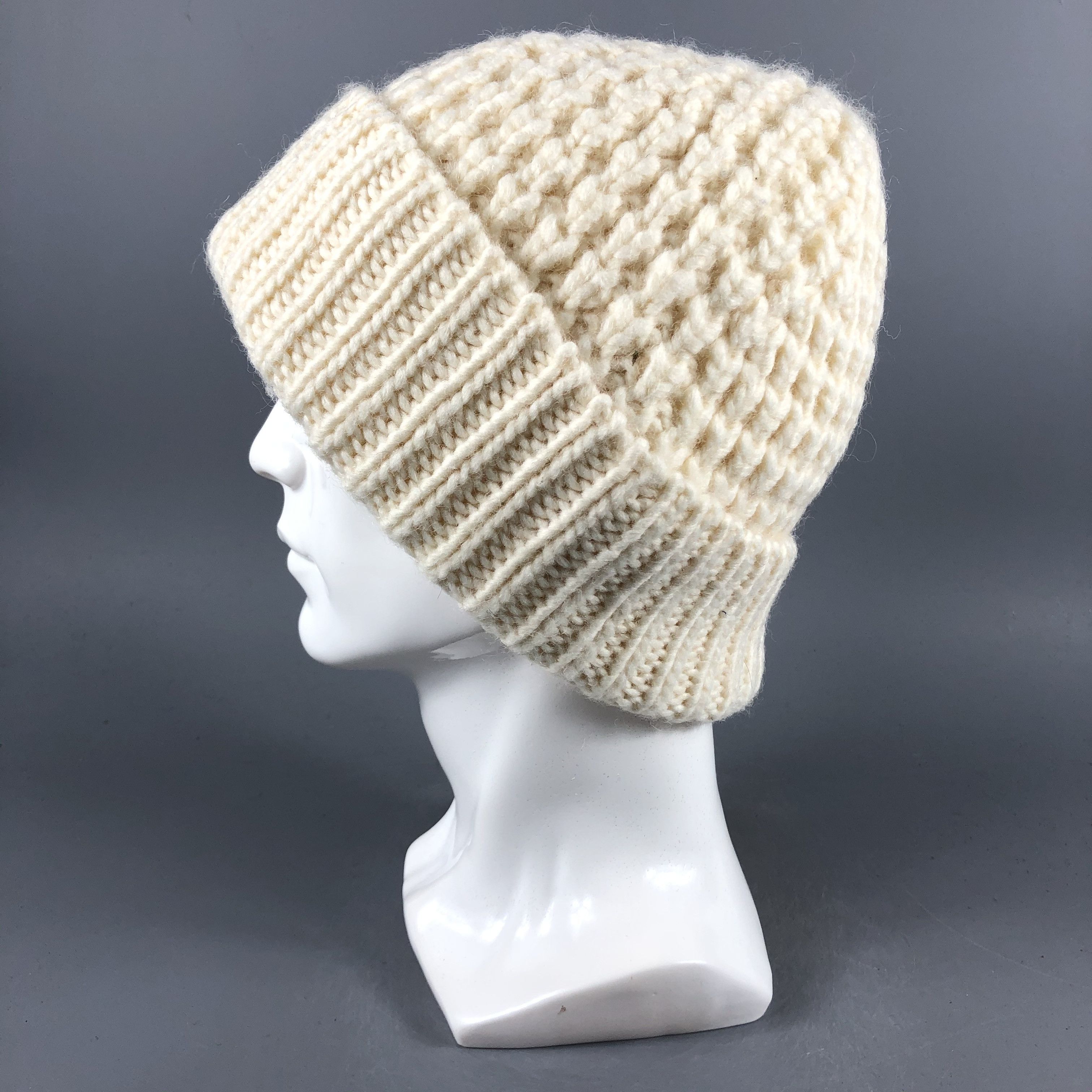 Uniqlo × Vintage Uniqlo Ribbed Beanie Snow Hat Snow Cap -D1194 Size ONE SIZE - 1 Thumbnail