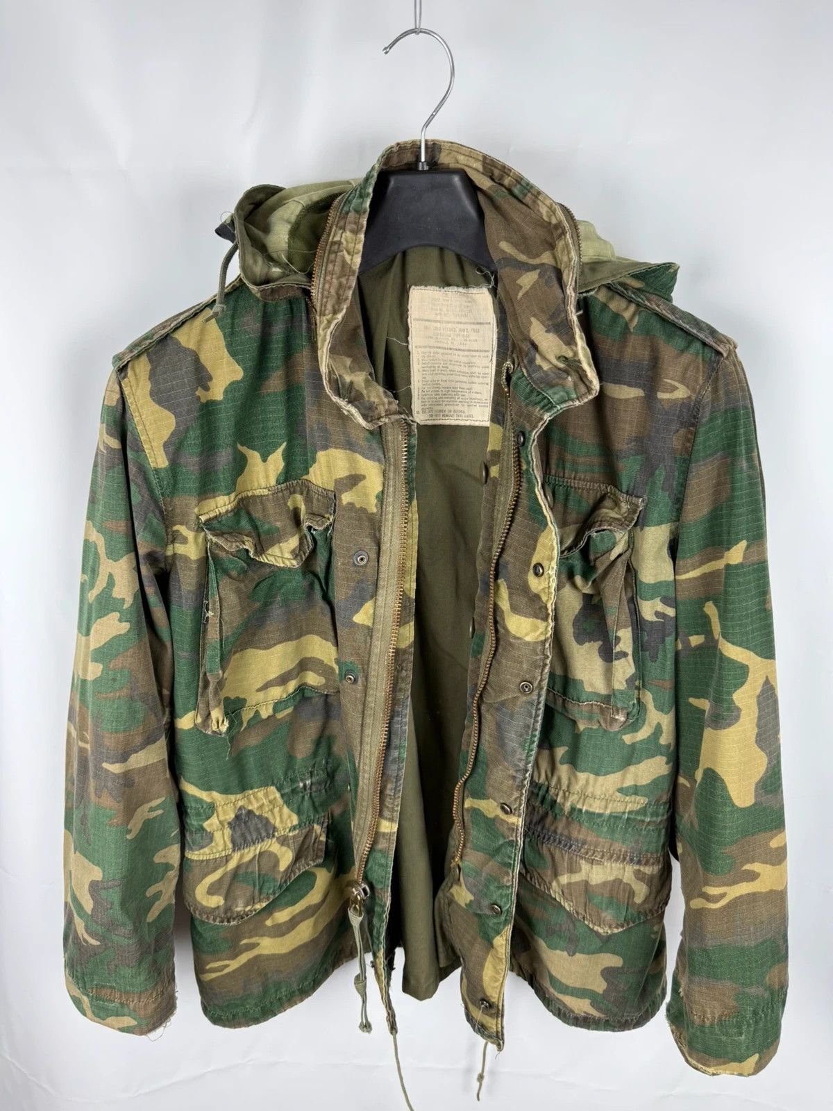 Alpha Industries Alpha Industries M65 USA Vintage Field Jacket Camo Scovill Size US S / EU 44-46 / 1 - 2 Thumbnail