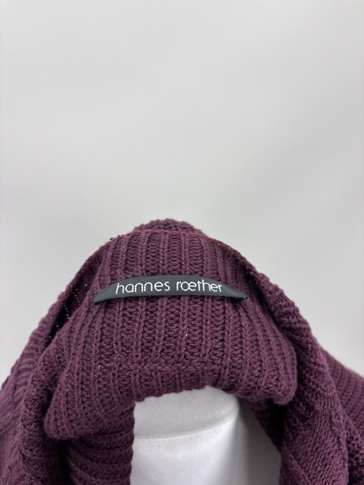 hannes roether Mens sweater Hannes Roether Size L Color Burgundy Size US L / EU 52-54 / 3 - 10 Thumbnail