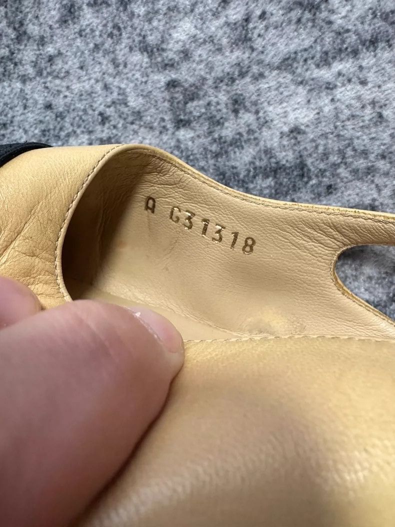 Chanel Chanel Beige and Black High Heels -2505 Size US 8.5 / EU 41-42 - 6 Thumbnail