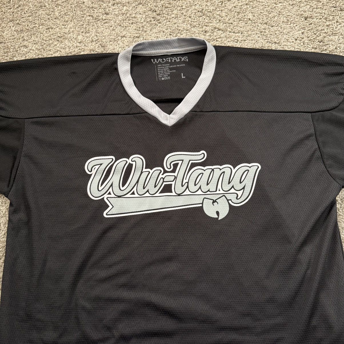 Wu-Tang Clan 🔴Wu-Tang Jersey Size Large Wu-Tang Clan Rza Gza Raekwon Size US L / EU 52-54 / 3 - 4 Thumbnail