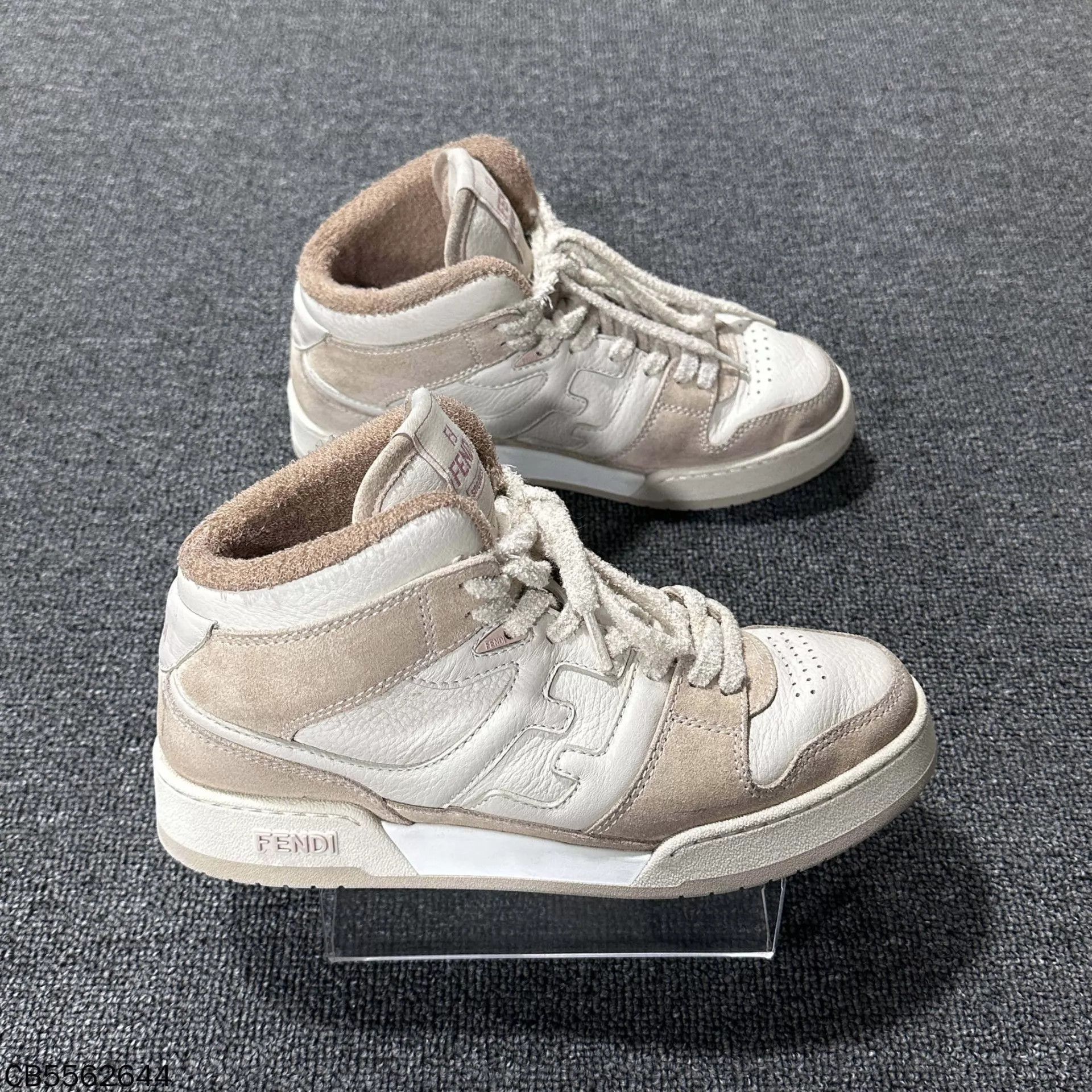 Fendi FENDI high-top sneakers 95 New size 38 Size US 7.5 / IT 37.5 - 3 Thumbnail