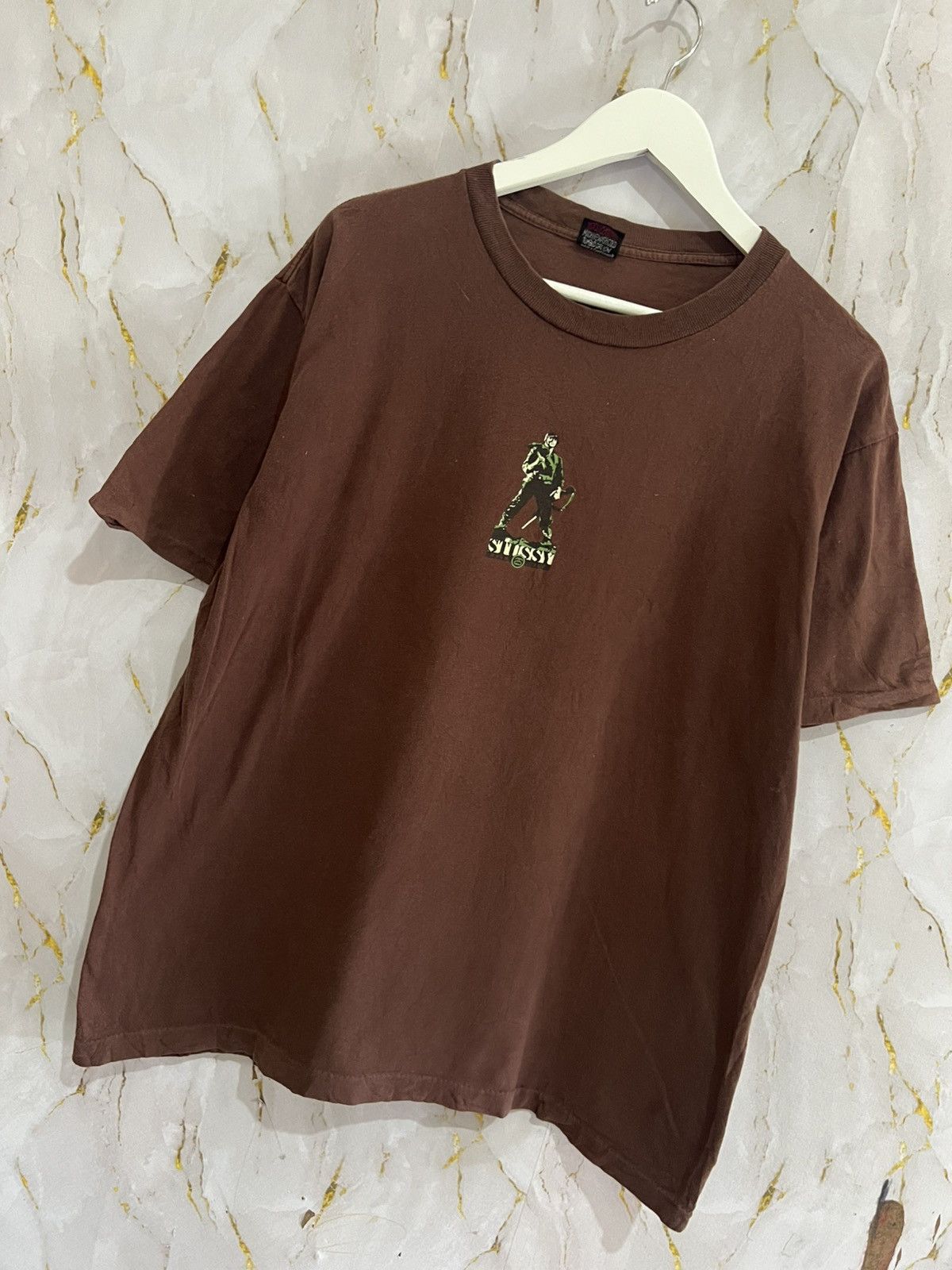 Stussy Vintage Stussy Army Logo T-Shirt – OG Streetwear Classic Size US XL / EU 56 / 4 - 5 Thumbnail