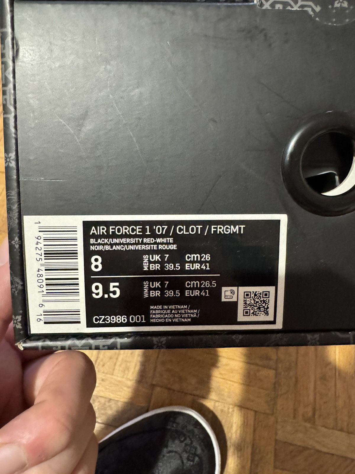 CLOT × Nike Nike Air Force 1 x CLOT Size US 8.5 / EU 41-42 - 7 Thumbnail