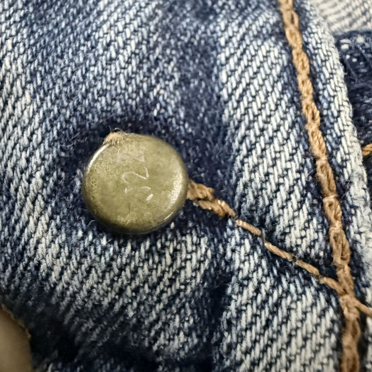 Levi's Vintage Clothing Vintage Selvedge Big E 70s 80s Levis 508xx Used Look Denim Size US 36 / EU 52 - 17 Thumbnail
