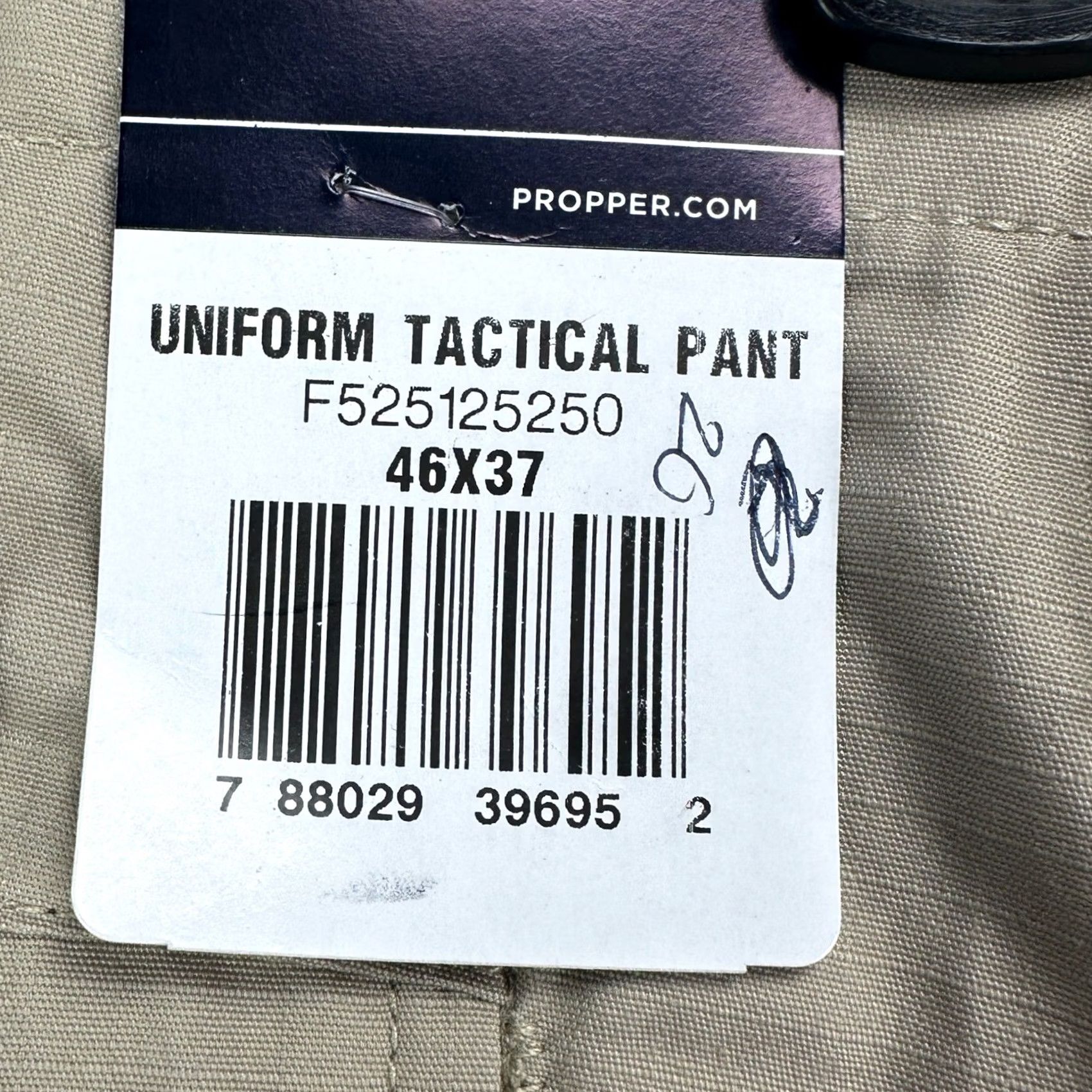 Propper Propper Mens Uniform Tactical Cargo Pants 46X27 Beige Cargo Pants Mens 46X27 Beige Utility Pocket Camping NEW Size US 30 / EU 46 - 4 Thumbnail
