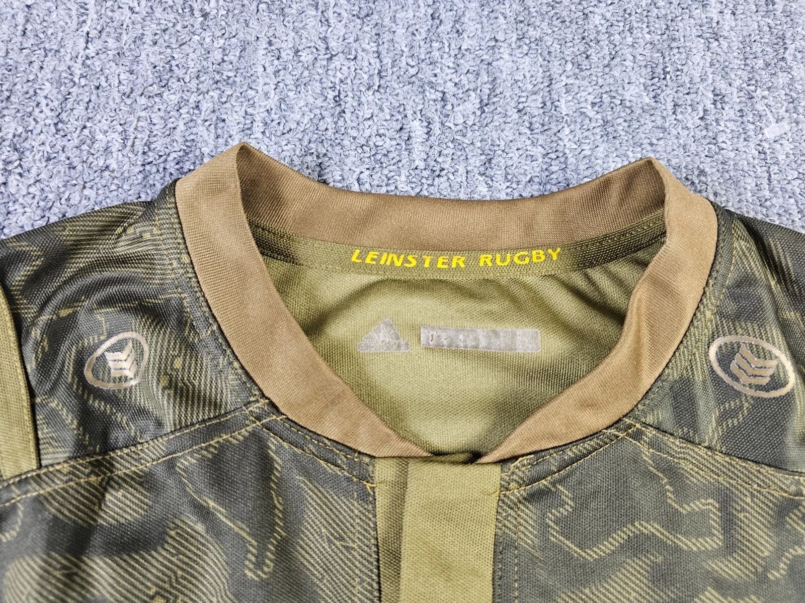 Adidas Adidas Leinster Rugby Jersey L 18/19 Camo Green Excellent Size US L / EU 52-54 / 3 - 5 Thumbnail