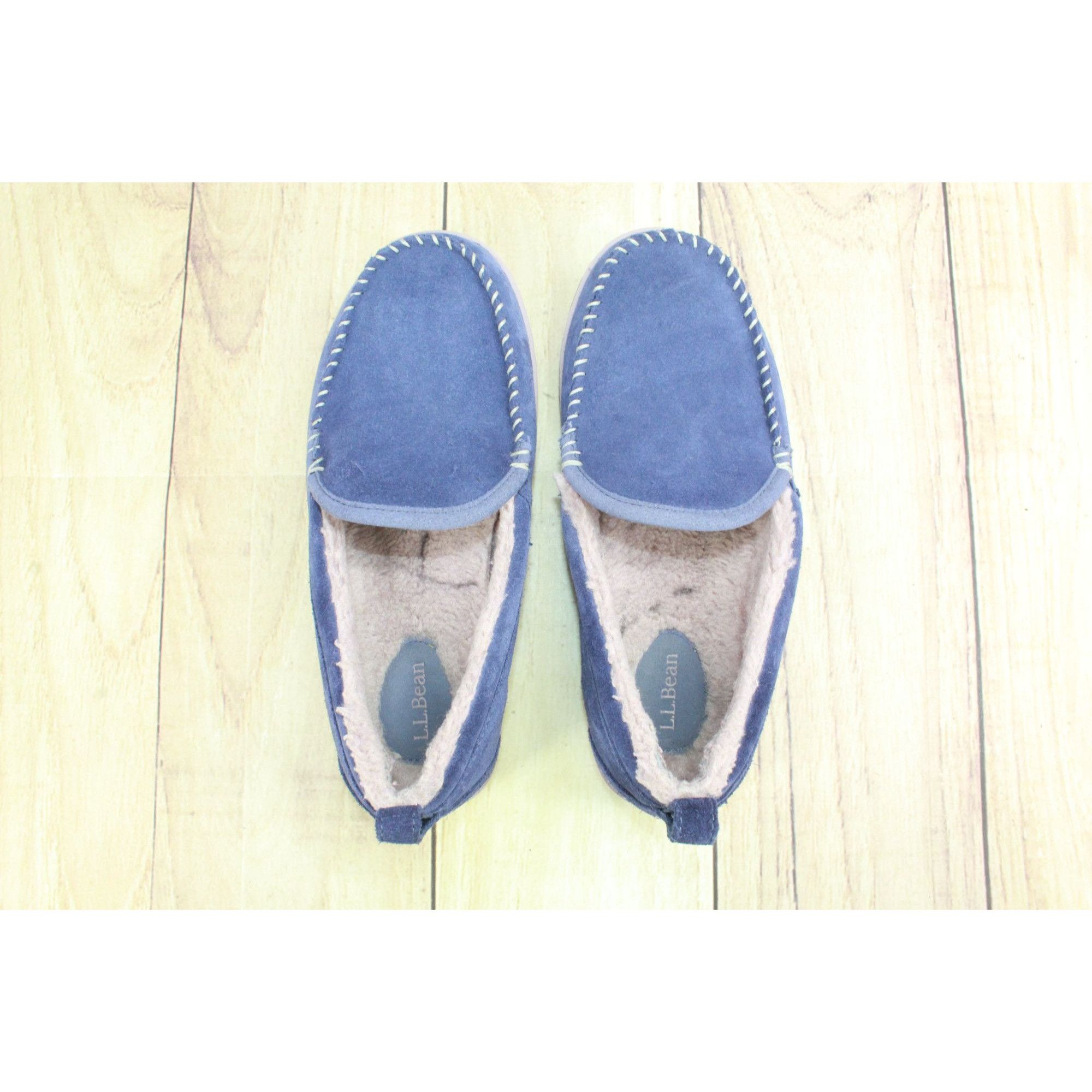 L.L. Bean LL Bean Women's Mountain Slippers Moccasin Fleece Lined Size US 8 / IT 38 - 7 Thumbnail