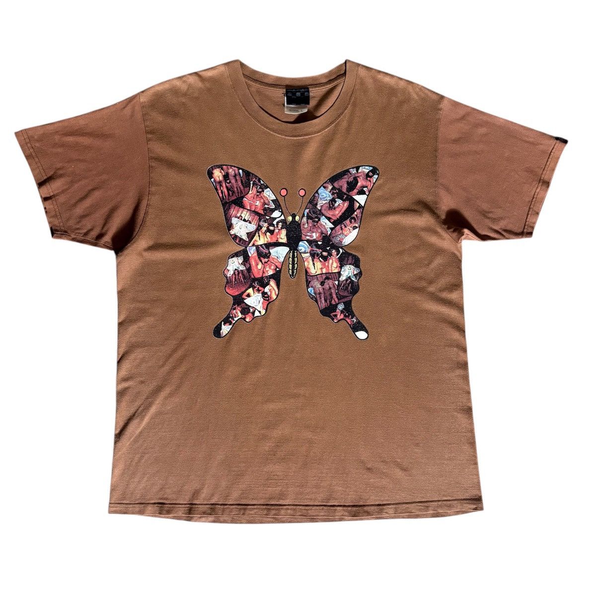 Vintage Vintage 90s Magnum Force Butterfly Fuck Skateboard T-Shirt Size US L / EU 52-54 / 3 - 1 Thumbnail