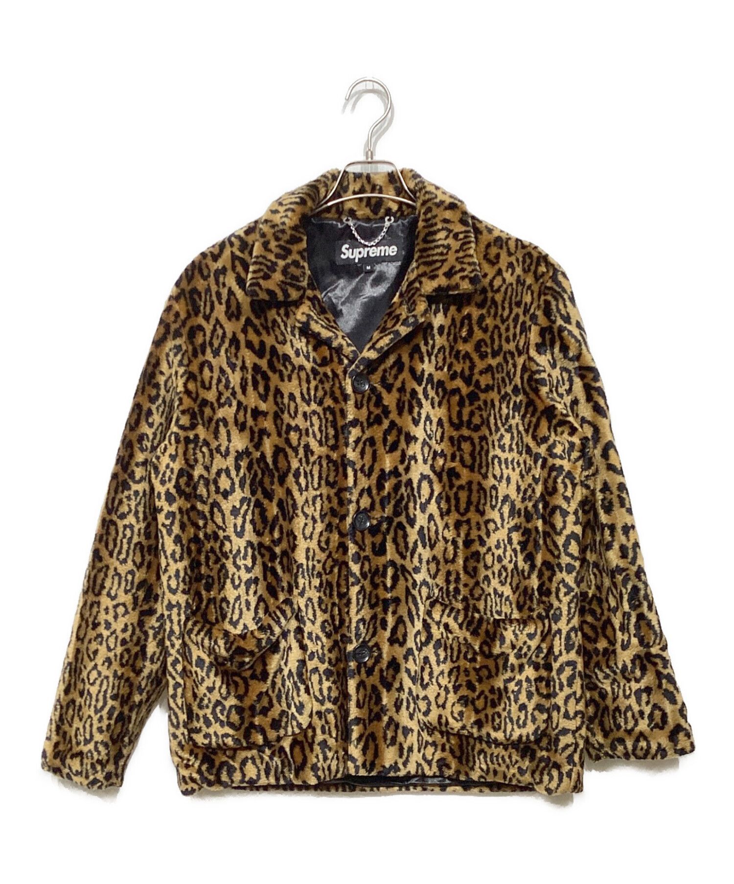 Supreme Supreme x Schott faux fur pea coat rare street | Grailed