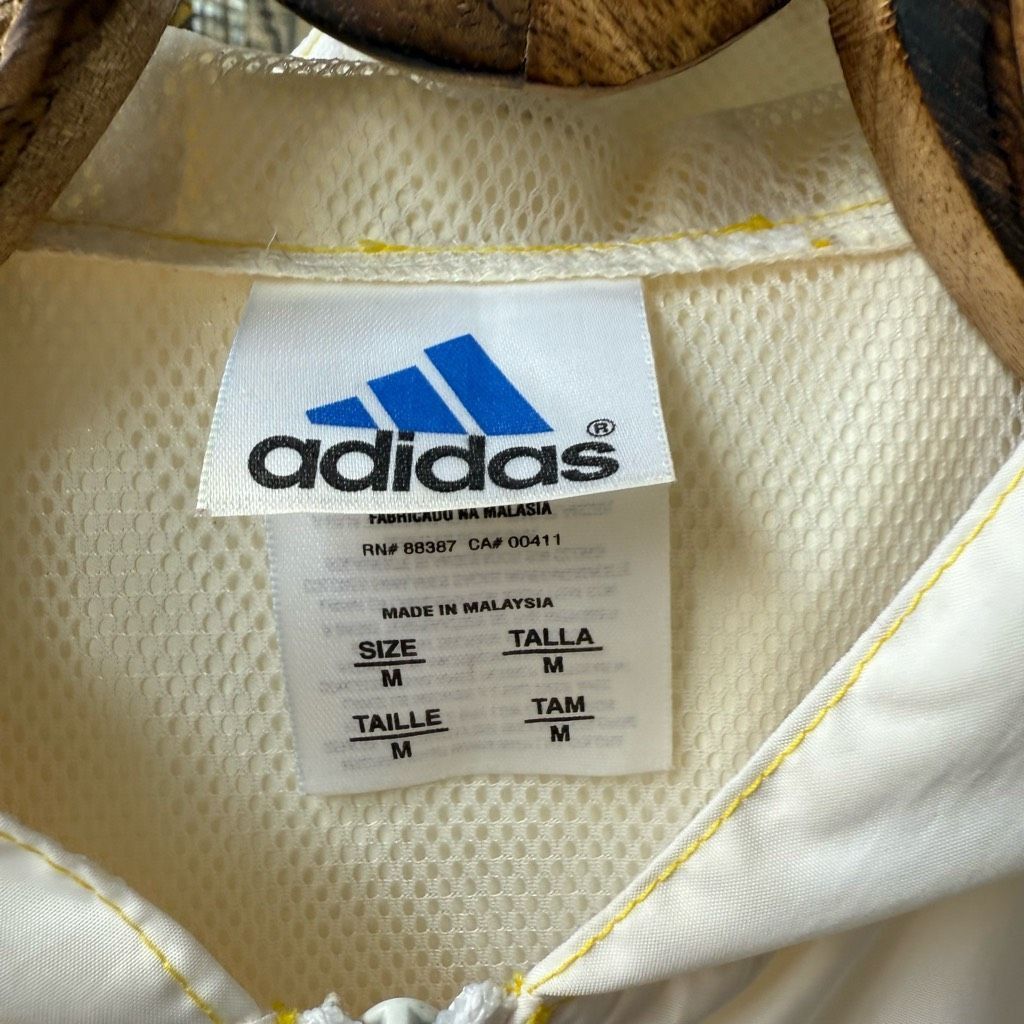 Adidas Vintage Adidas 90s Sleeveless Windbreaker Hooded Vest Yellow Size M / US 6-8 / IT 42-44 - 8 Thumbnail