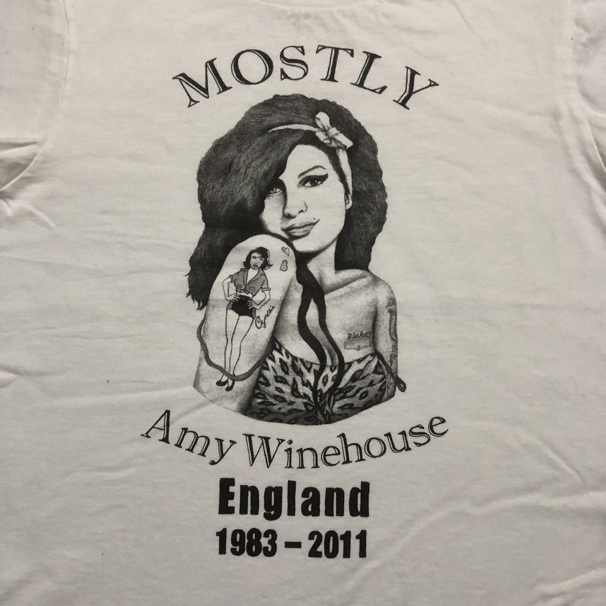 Band Tees Rare Amy Winehouse Band Tees Size US XXS / EU 40 - 5 Thumbnail