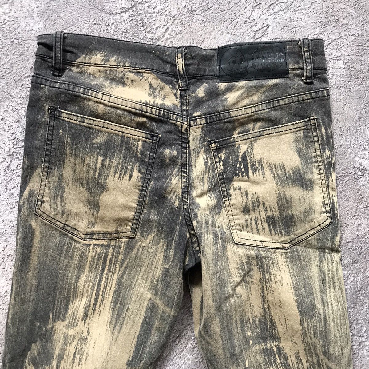 Vintage Vintage Y2K Baggy Distressed Flared Jeans Grunge Skate 31 Size US 31 - 5 Thumbnail