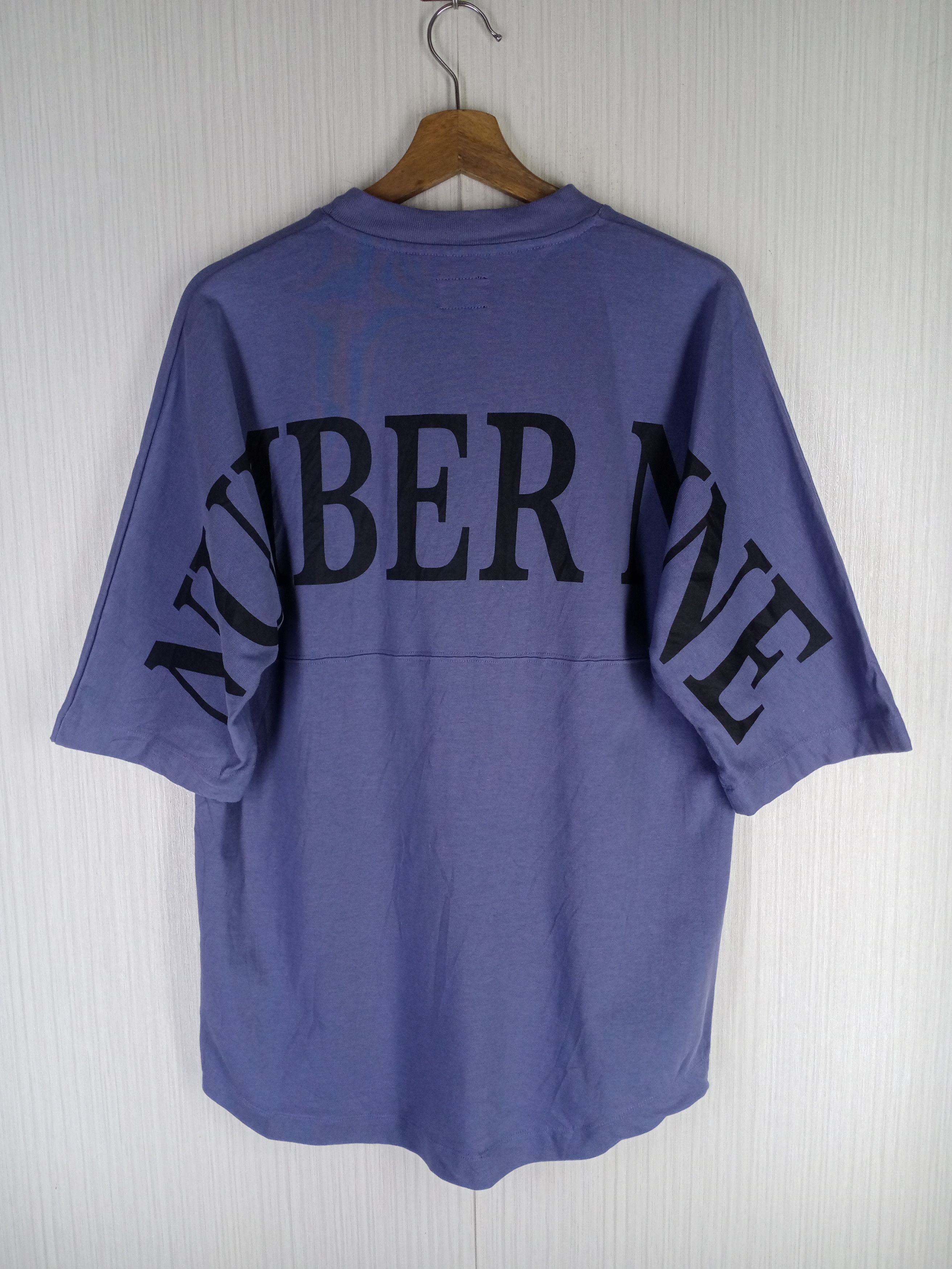 Number (N)ine Rare Number Nine Big Logo Tshirt Size US L / EU 52-54 / 3 - 1 Thumbnail