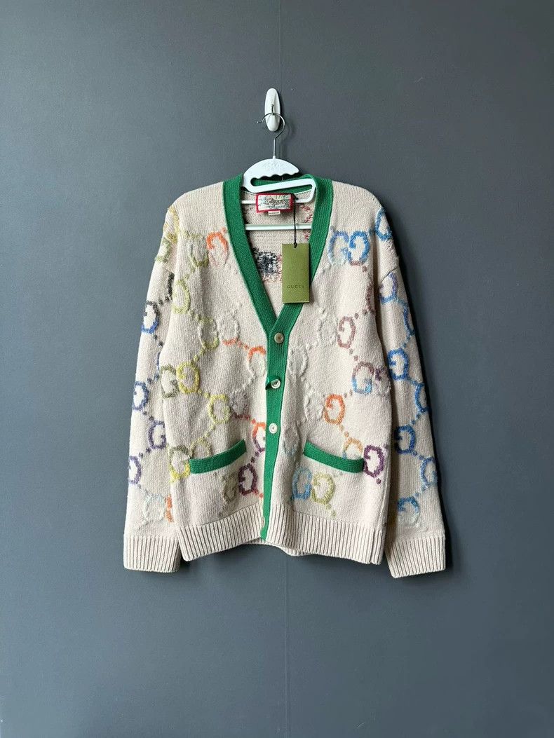 Gucci Gucci Full-printed cardigan coat Size S / US 4 / IT 40 - 1 Thumbnail