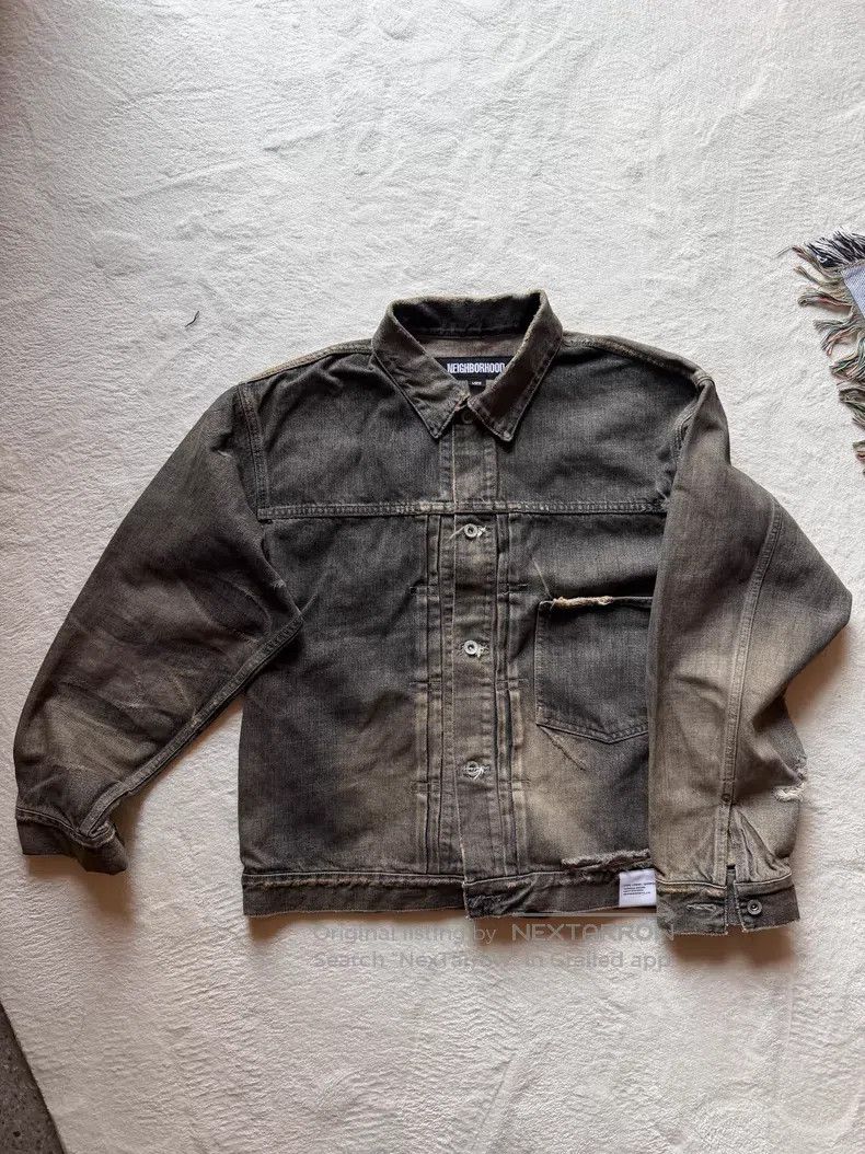 Neighborhood Neighborhood Denim Jacket Size US L / EU 52-54 / 3 - 1 Thumbnail