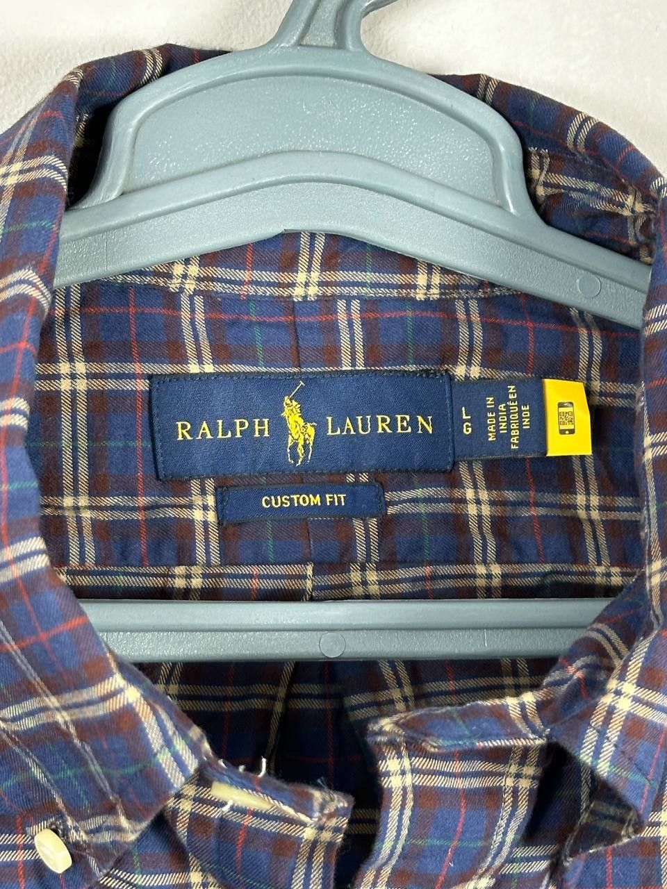 Polo Ralph Lauren Polo Ralph Lauren Luxury Check Long Sleeve SHIRT Size US L / EU 52-54 / 3 - 5 Thumbnail