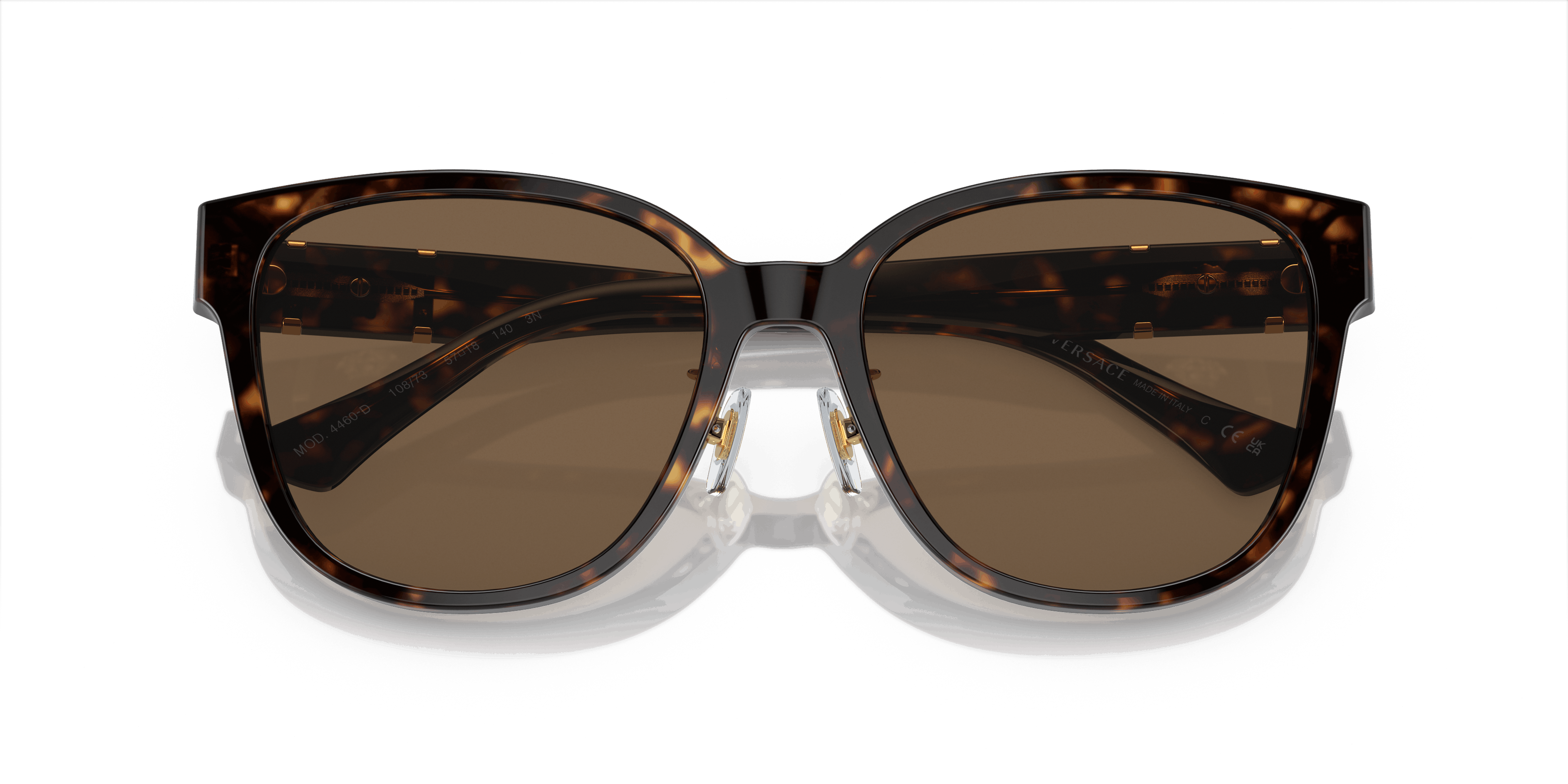 Versace NEW VERSACE VE4460D-108/73 Havana Size ONE SIZE - 3 Thumbnail