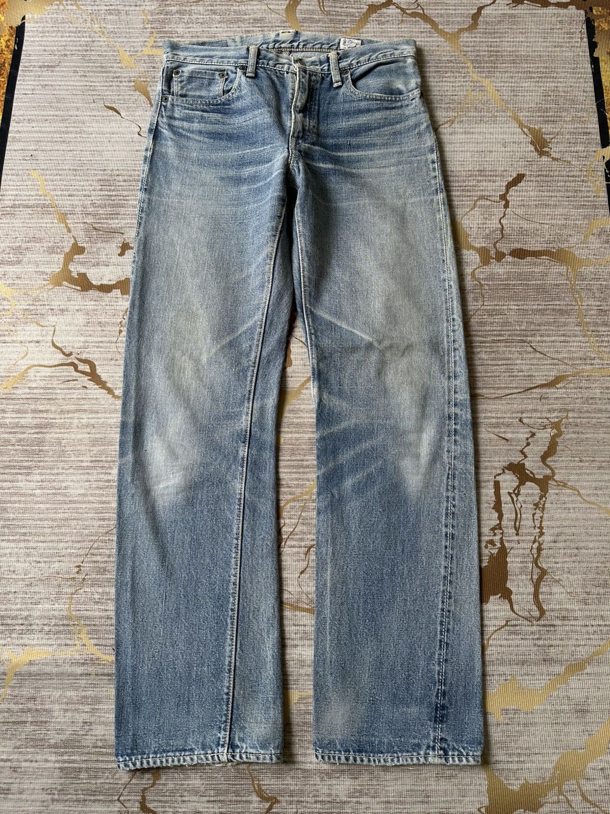 Orslow Orslow Japan Selvedge Faded Blue Denim Size US 30 / EU 46 - 2 Thumbnail