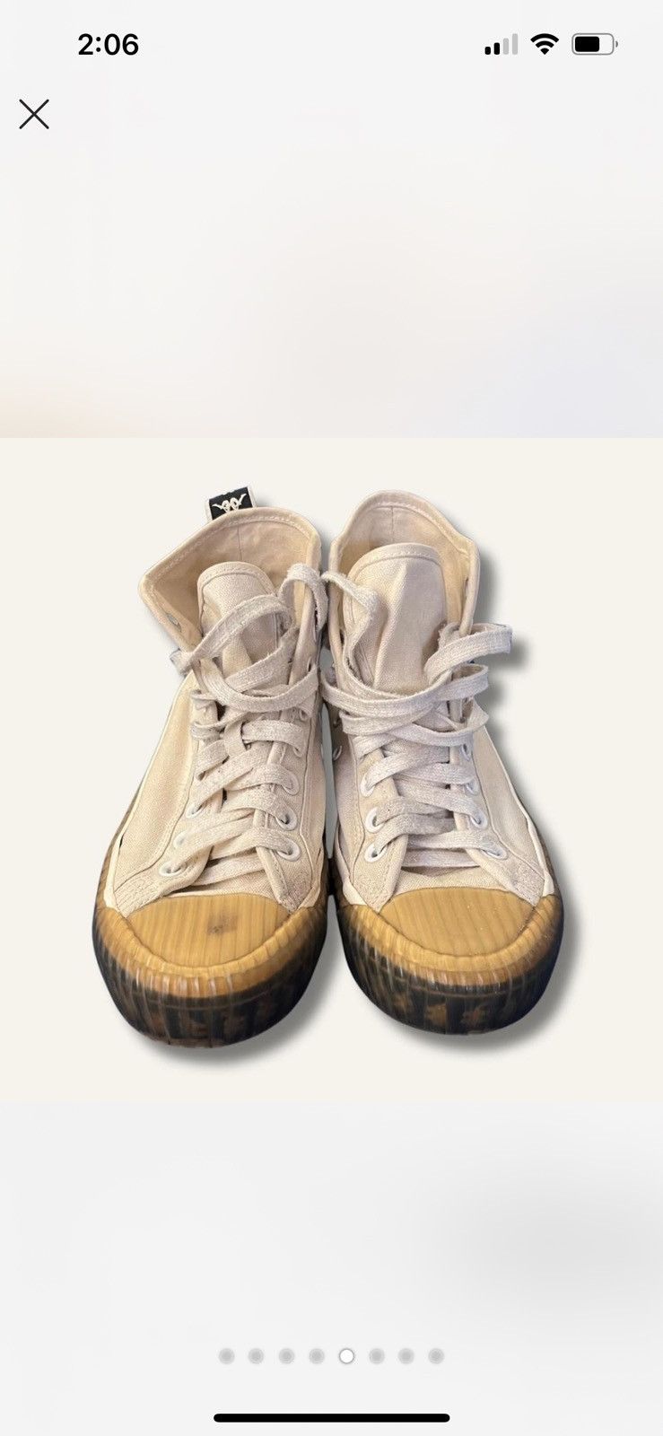 Kappa Rare Kappa High-Top Canvas Sneakers size 7 Size US 7 / EU 40 - 5 Thumbnail