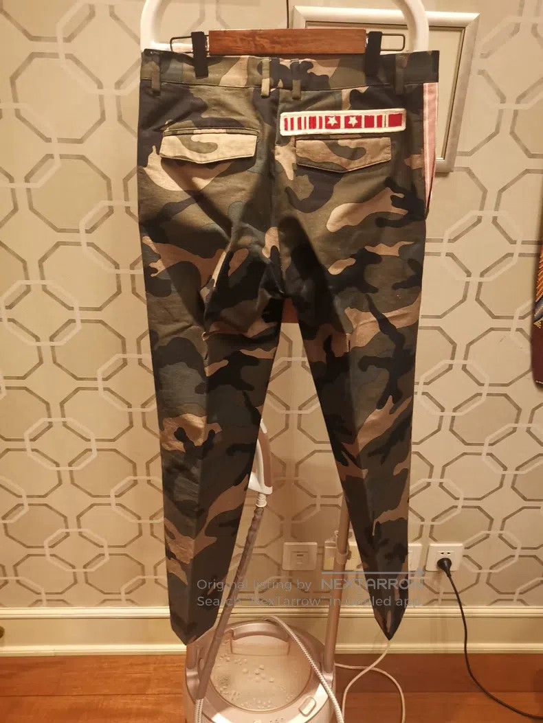 Valentino Valentino Army green camouflage slacks Size US 30 / EU 46 - 2 Thumbnail