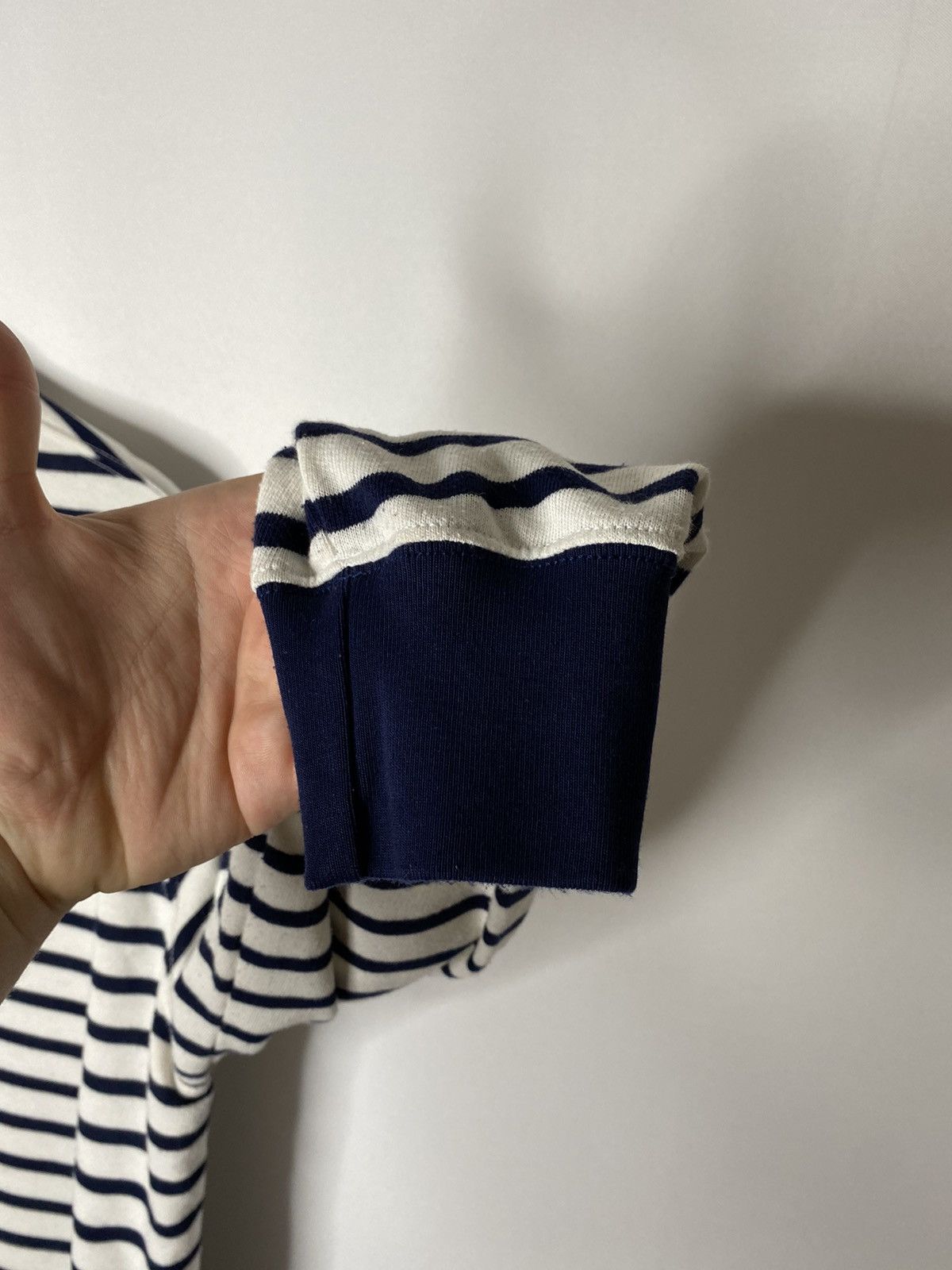 Vintage Vintage Polo Ralph Lauren Striped Sweatshirt Pullover Jumper Size US L / EU 52-54 / 3 - 6 Thumbnail