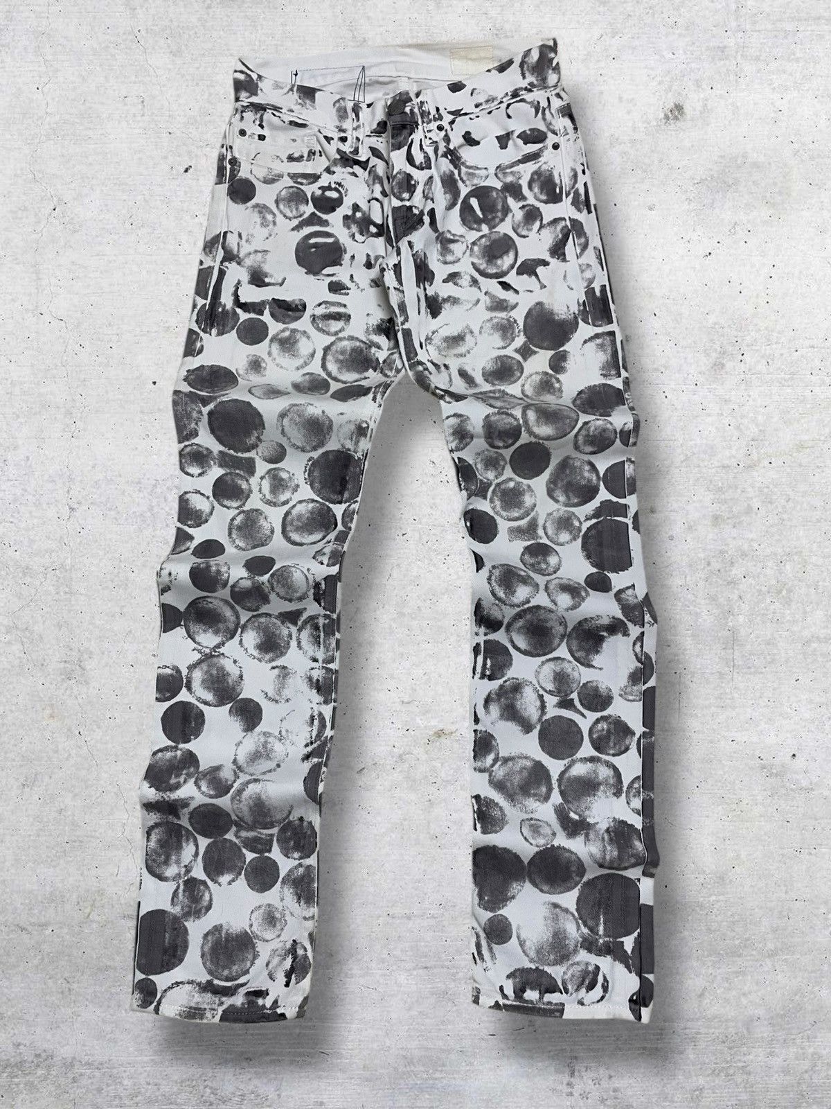 Hysteric Glamour ANTGAUGE 1990S JAPAN DESIGNER ABSTRACT ICONIC DESIGN PANT Size US 28 / EU 44 - 1 Thumbnail