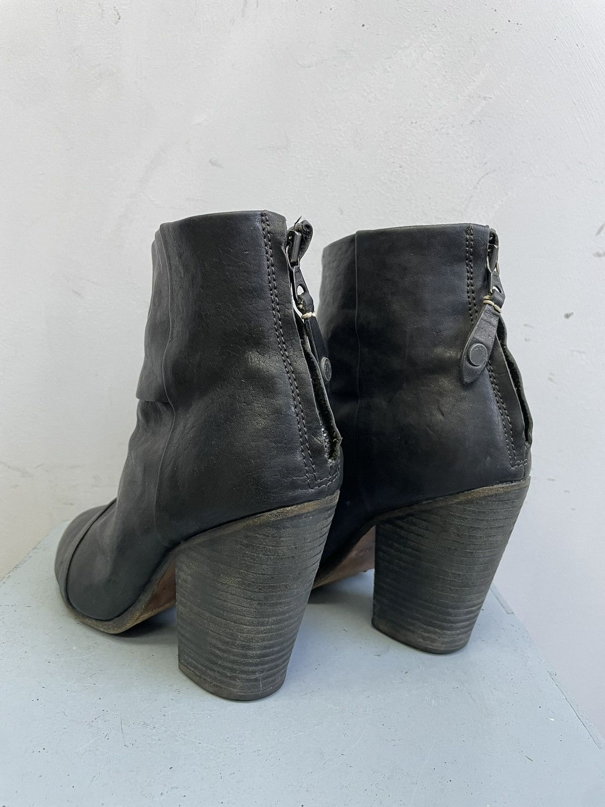 Rag & Bone Rag & Bone leather ankle boots vintage y2k rick owens style Size US 6 / IT 36 - 8 Thumbnail