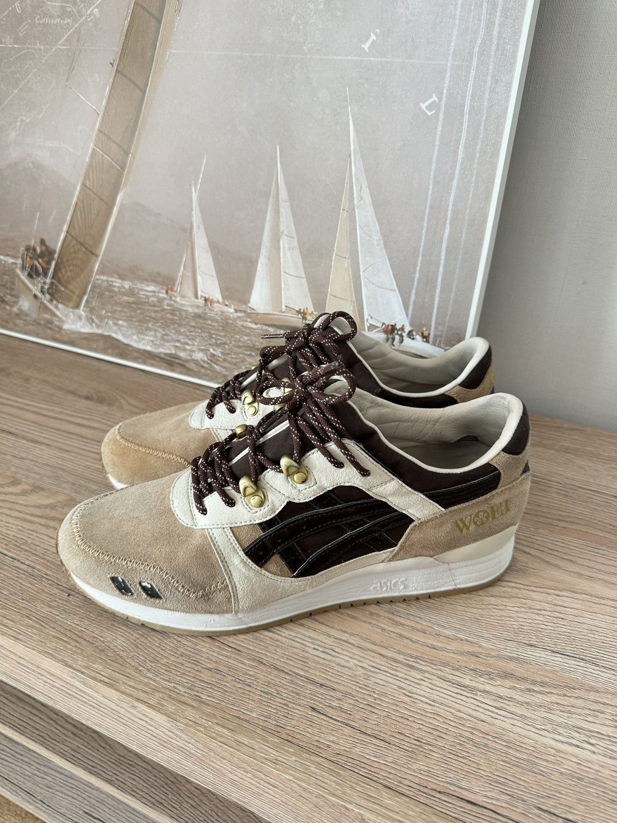 Asics ASICS Gel Lyte 3 Woei Cervidae Size US 10.5 / EU 43-44 - 4 Thumbnail