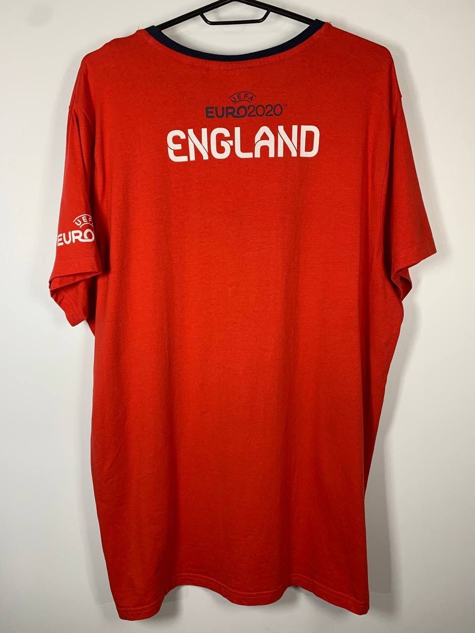 Other Men’s England Euro 2020 Red T-Shirt – UEFA Soccer Fan Jersey Size US XL / EU 56 / 4 - 8 Thumbnail