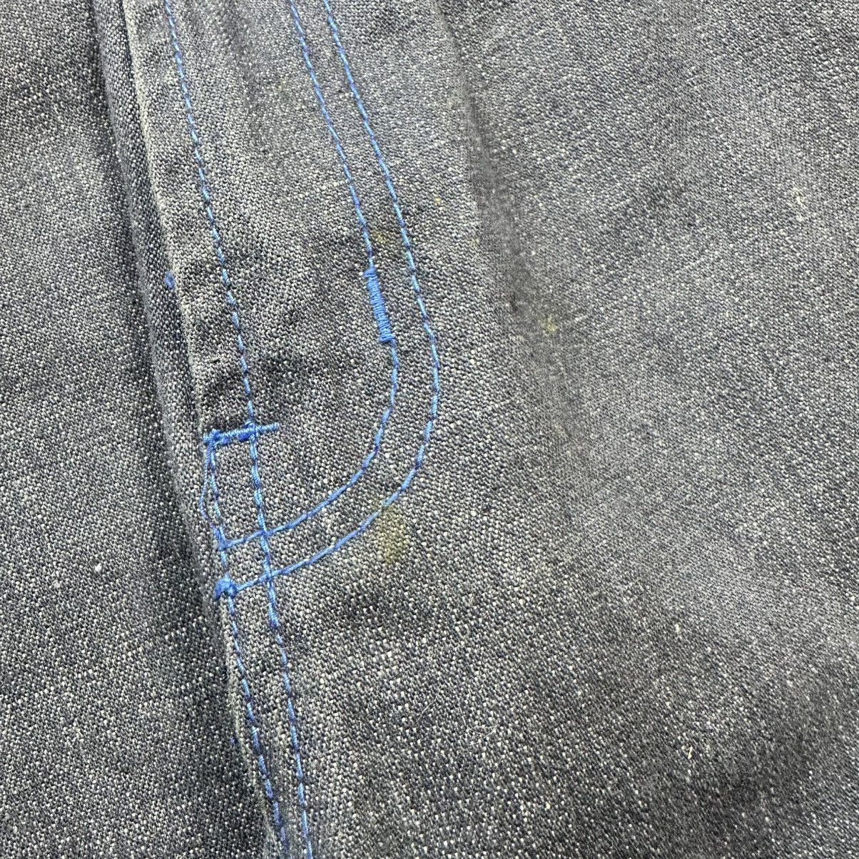 Other Vintage Y2K Baggy Skater DMax Dark Blue Denim Jeans Size 40 Size US 40 / EU 56 - 10 Thumbnail