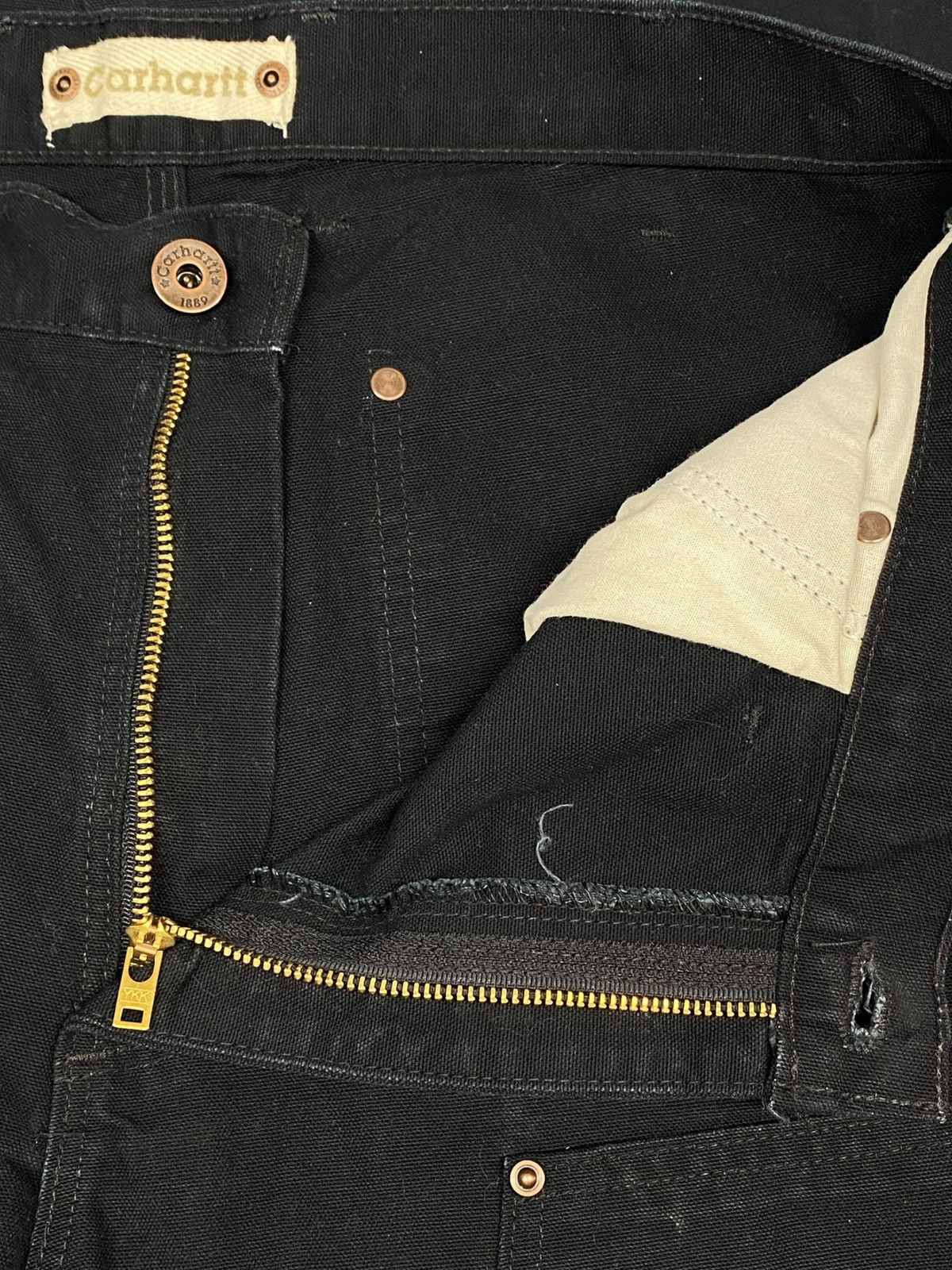 Carhartt Vintage Carhartt Double Knee Workwear Distressed Jeans Pants Size US 34 / EU 50 - 16 Thumbnail