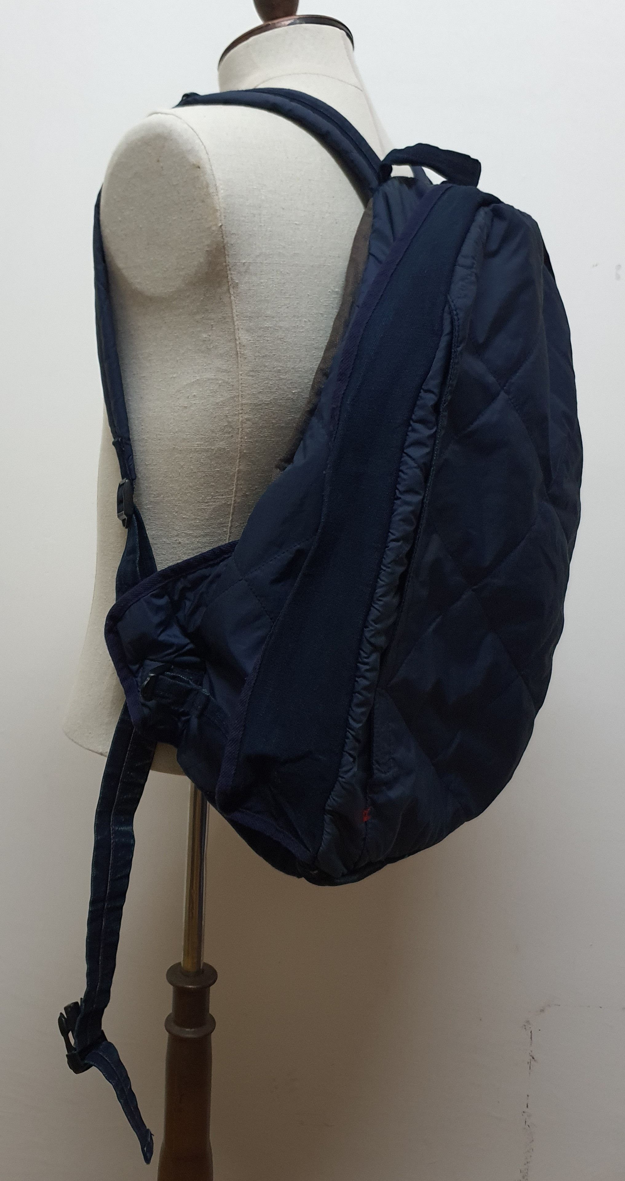 45rpm × Japanese Brand 45rpm Japanese Brand Denim Indigo Dye Backpack. Size ONE SIZE - 4 Thumbnail