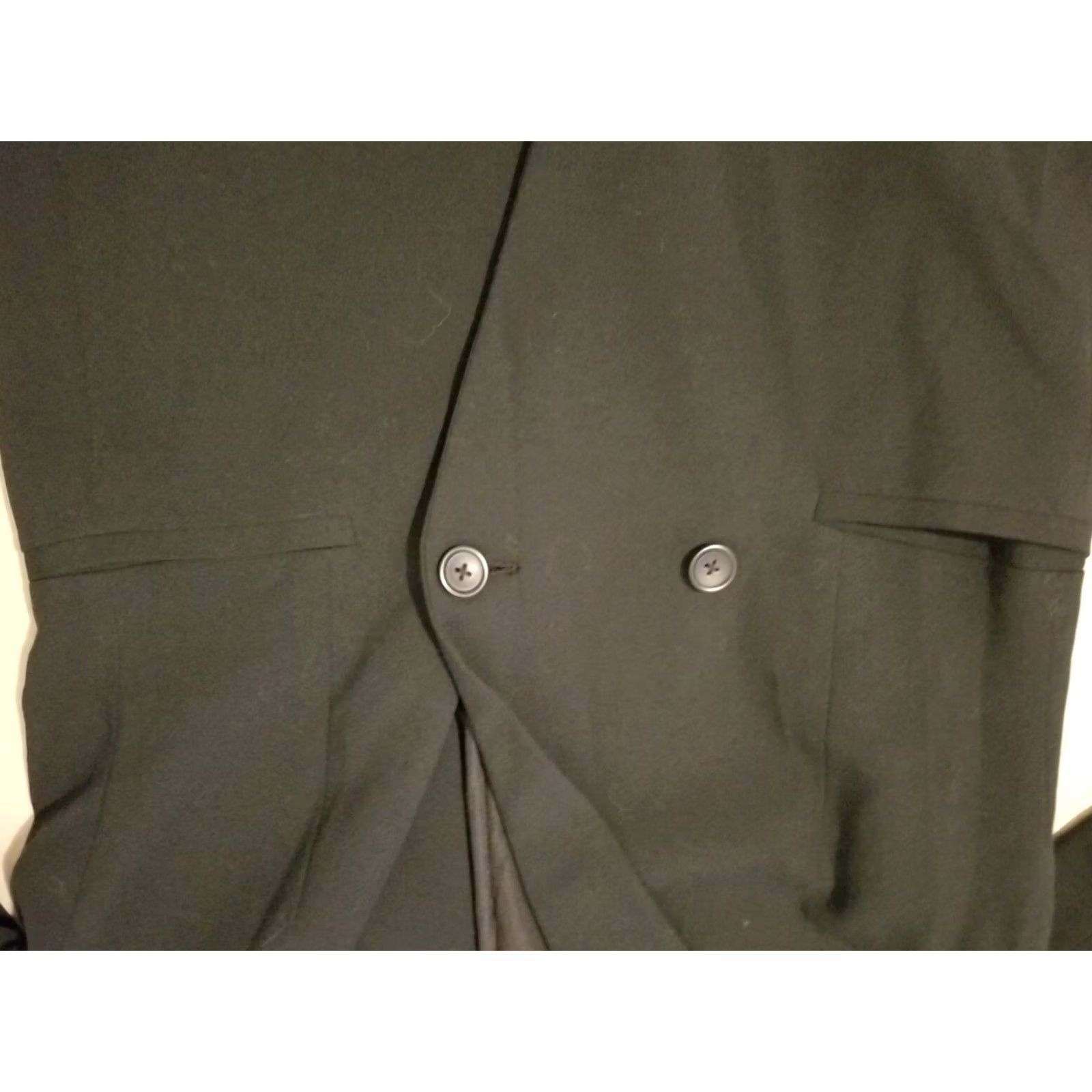 Banana Republic Womens Banana Republic Blazer Black 10 Size Regular Basic Jacket Size L / US 10 / IT 46 - 3 Thumbnail