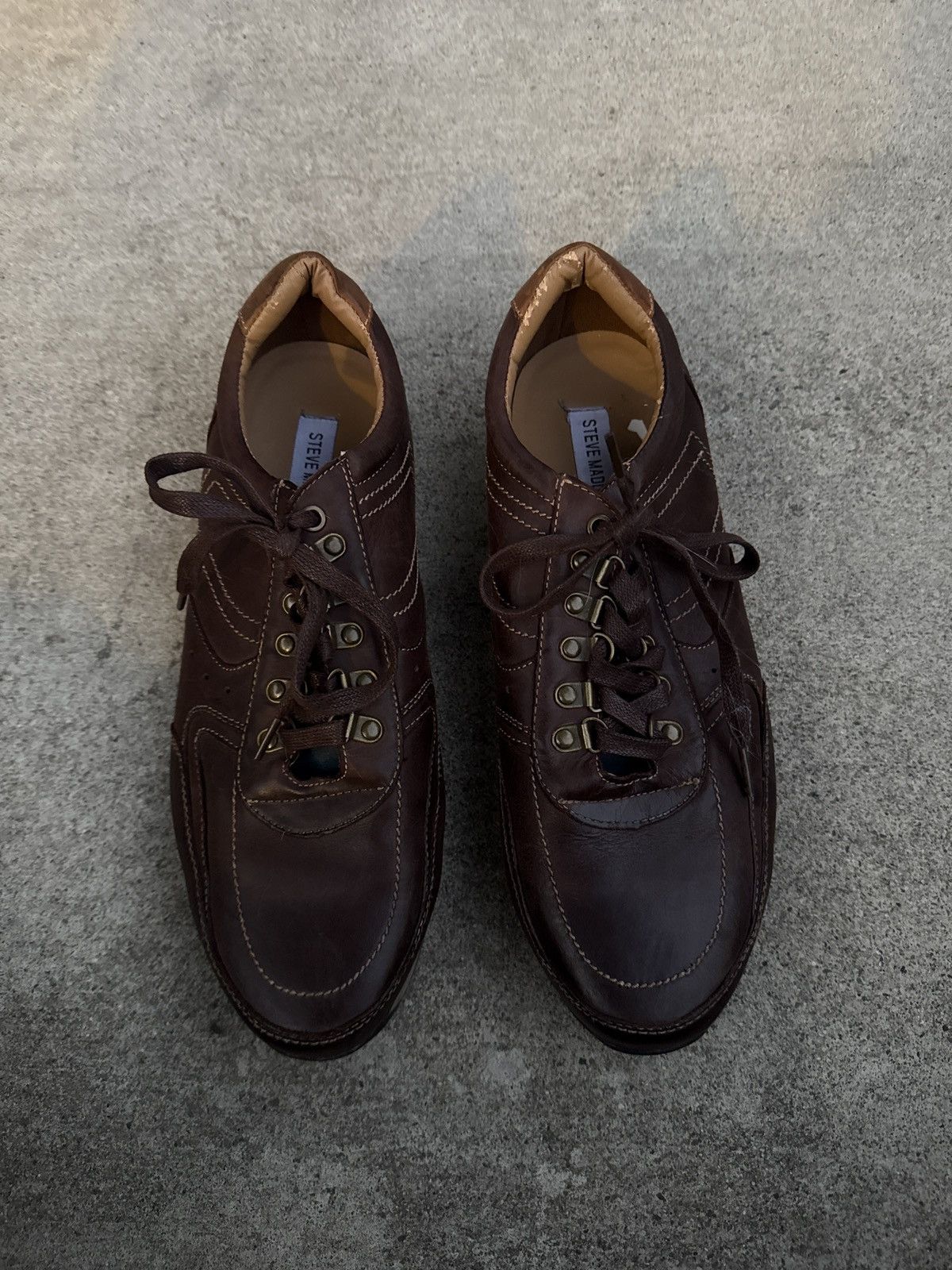 Steve Madden vintage steve madden leather sneakers Size US 11 / EU 44 - 3 Thumbnail