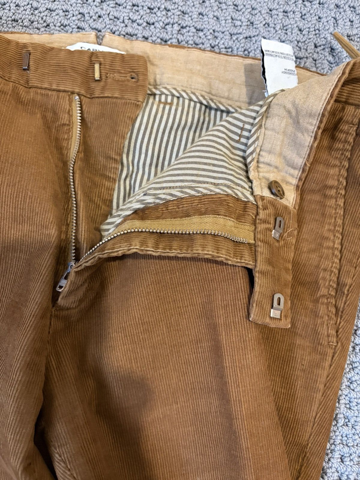Carven Luxury French corduroy pants $500 new Size US 32 / EU 48 - 5 Thumbnail