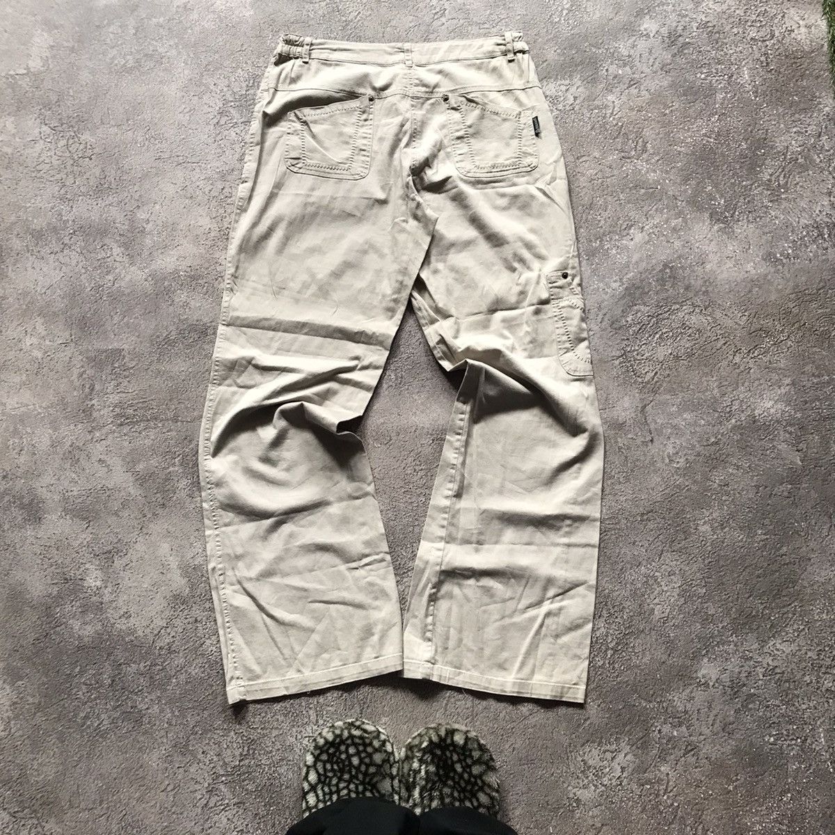 Vintage Vintage 90s Baggy Cargo Pants Parachute Khaki Streetwear 30 Size 30" / US 8 / IT 44 - 5 Thumbnail
